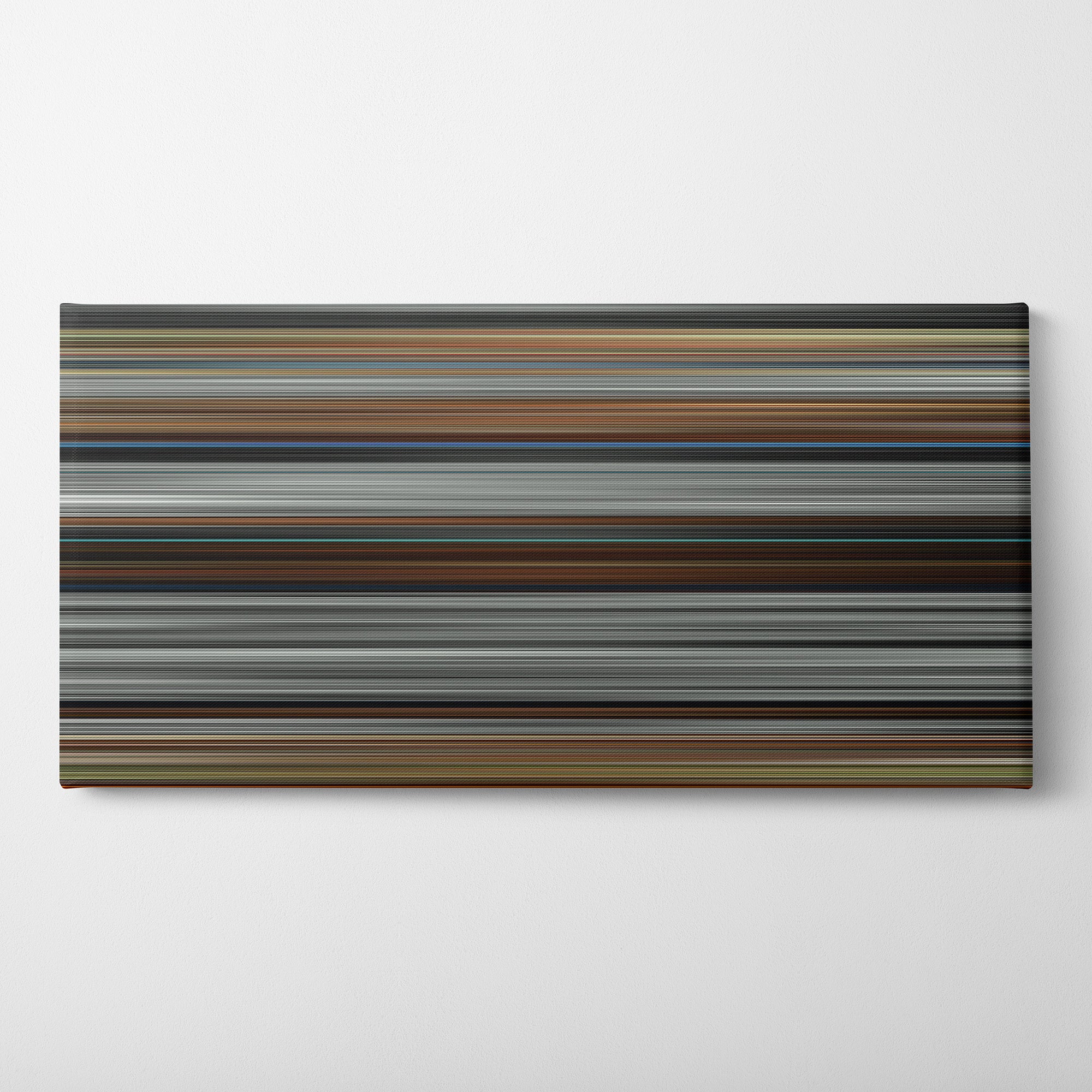 American History X (1998) CineSpectrum Color Spectrum Canvas Print - Horizontal on Wall