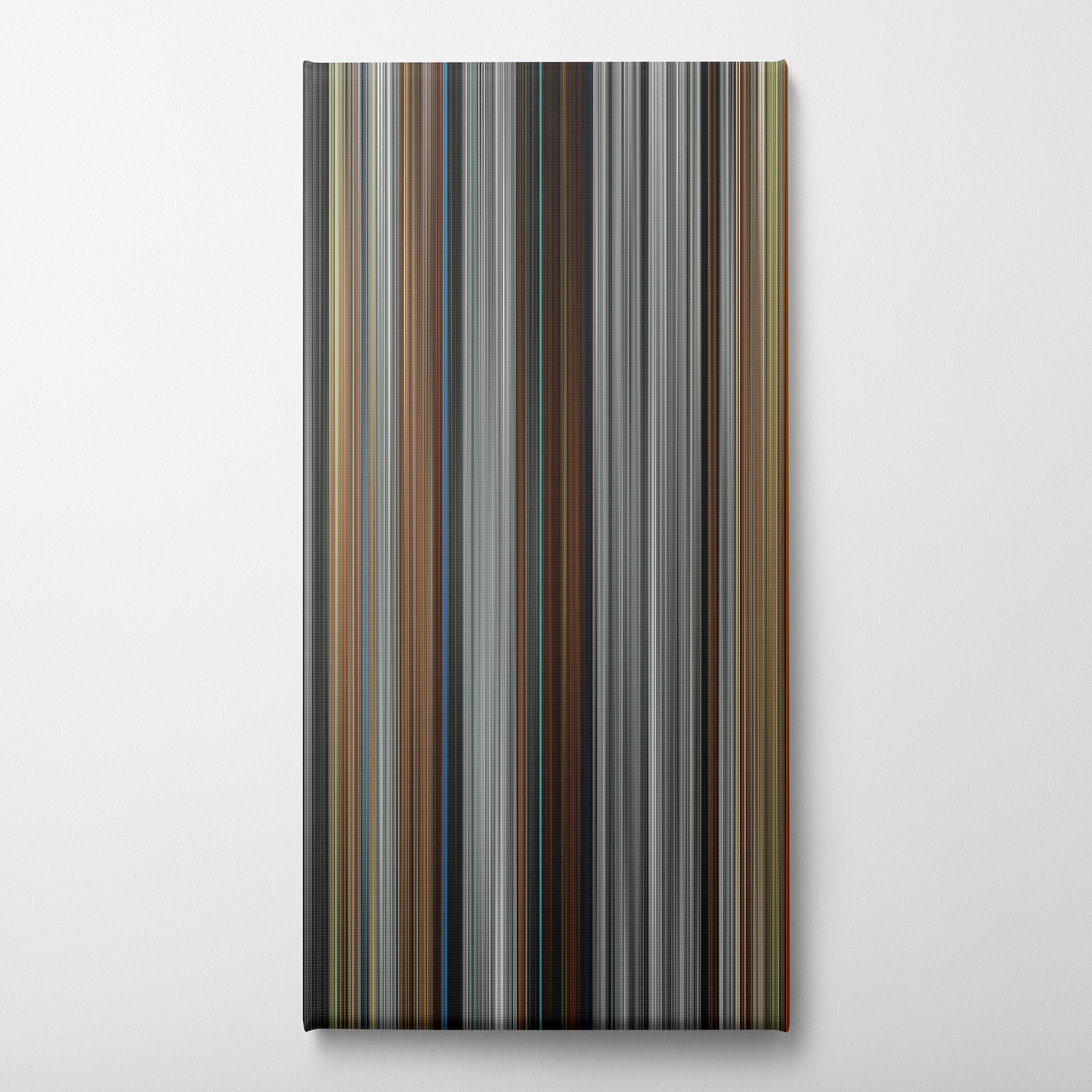American History X (1998) CineSpectrum Color Spectrum Canvas Print - Vertical on Wall