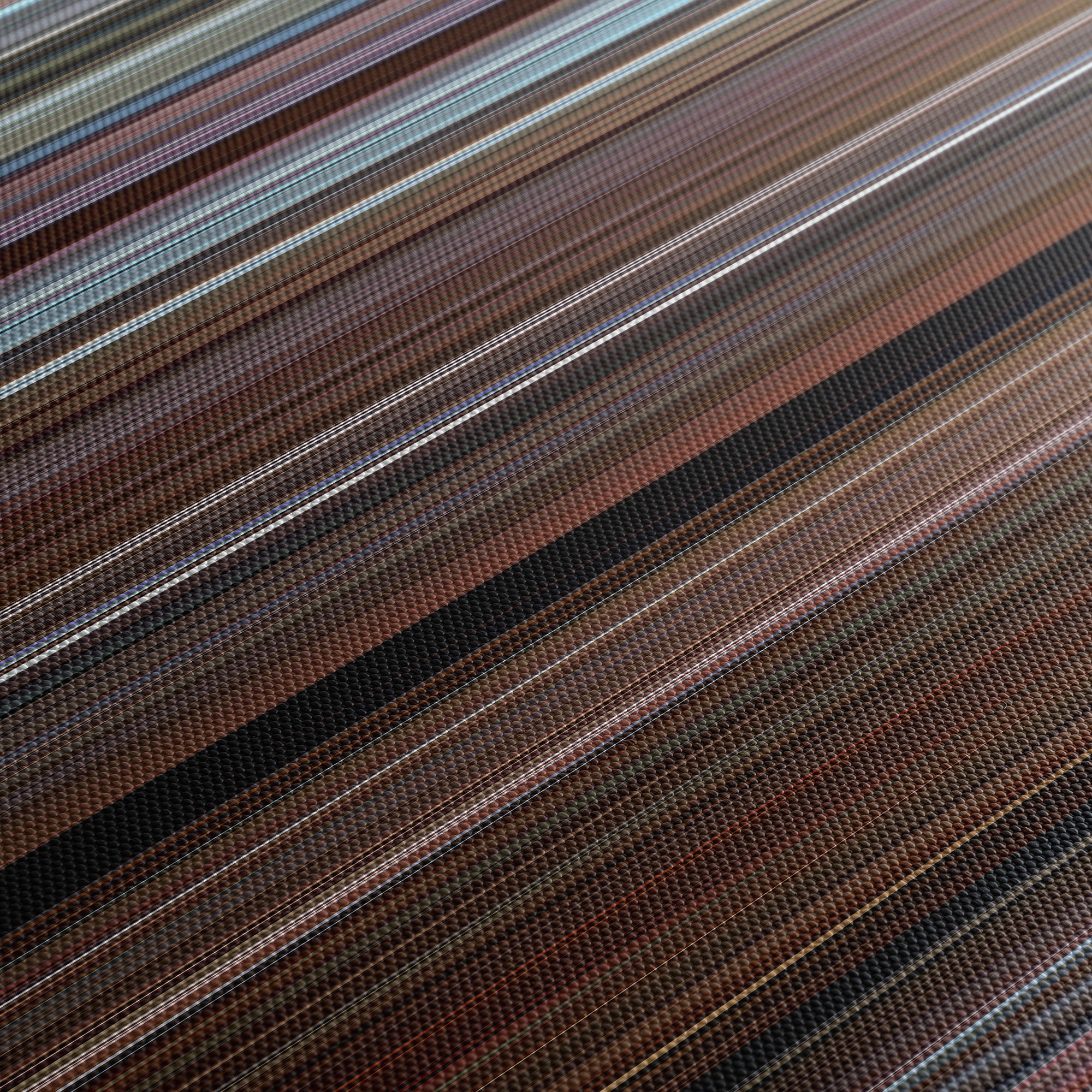Anatomy of a Fall (2023) CineSpectrum Color Spectrum Canvas Print - Close Up of Middle of Print