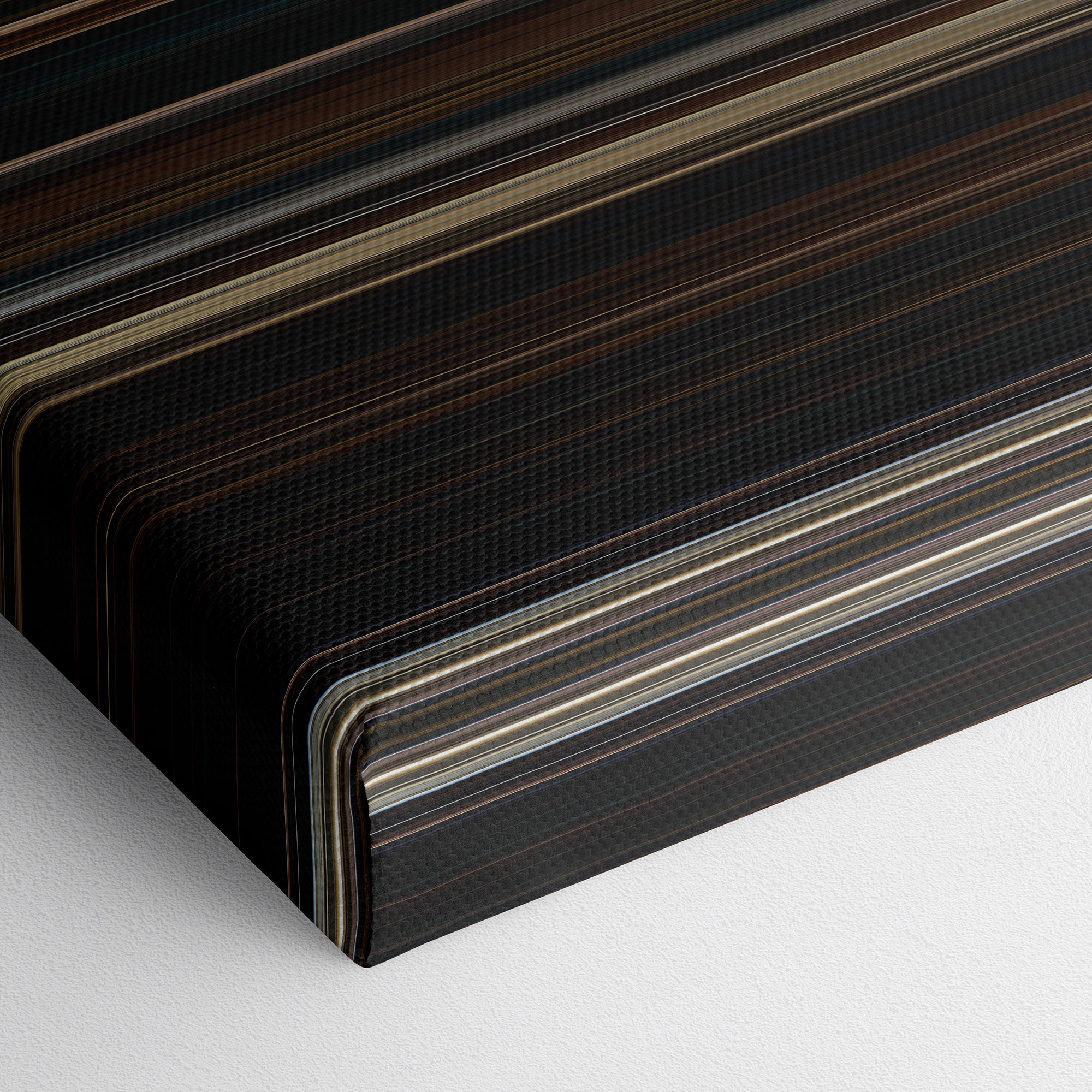 Annabelle - Creation (2017) CineSpectrum Color Spectrum Canvas Print - Close Up of Bottom of Print