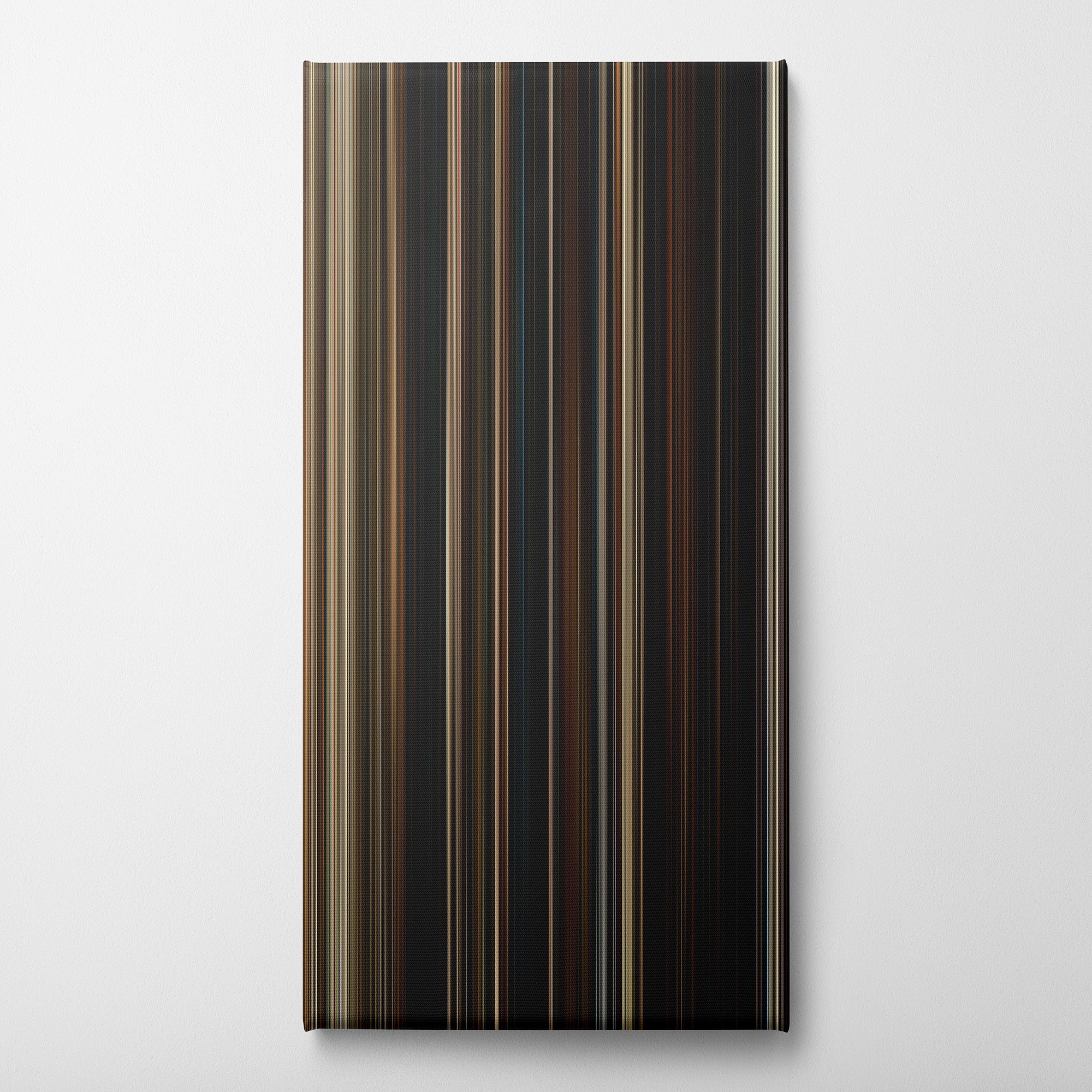 Annabelle - Creation (2017) CineSpectrum Color Spectrum Canvas Print - Vertical on Wall