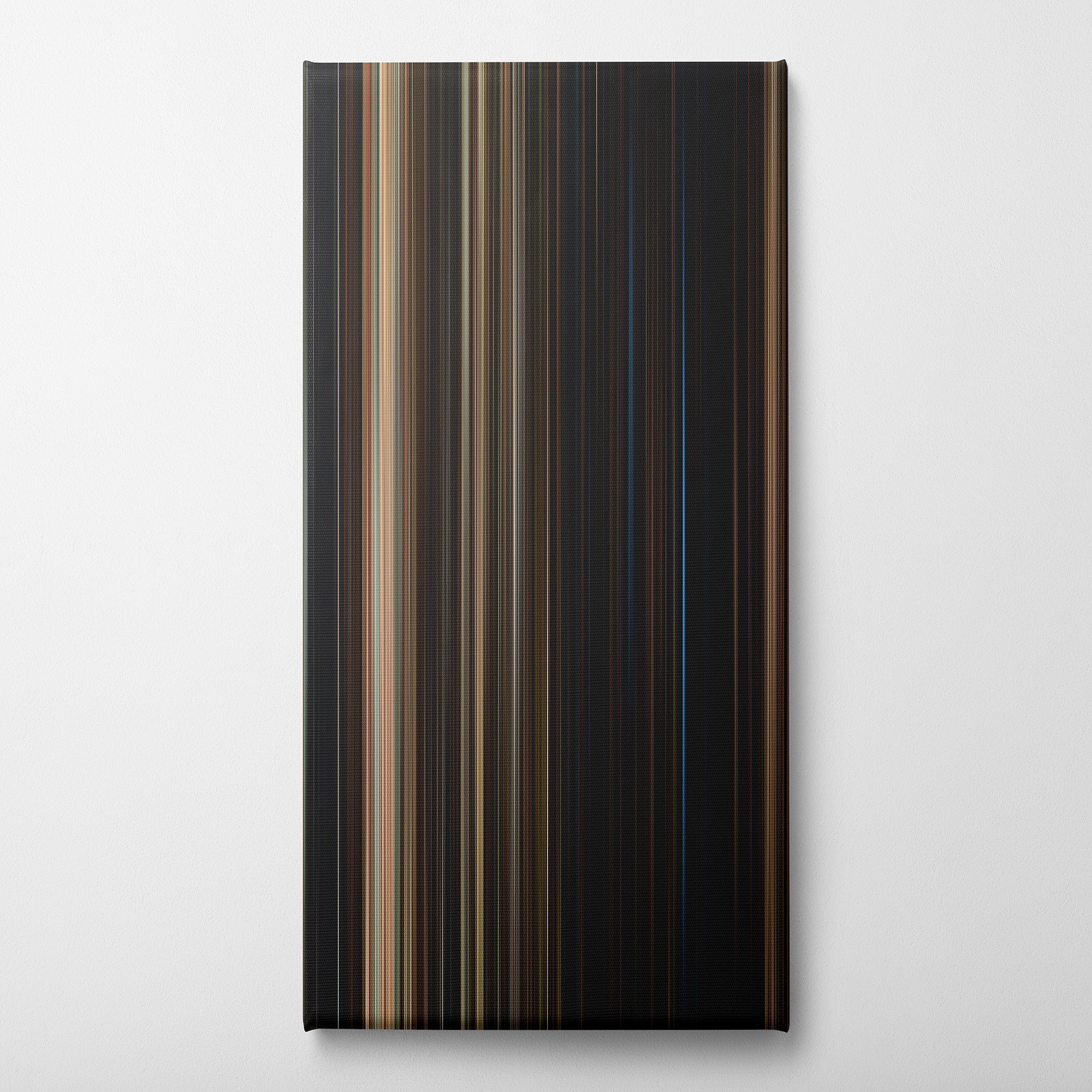 Annabelle Comes Home (2019) CineSpectrum Color Spectrum Canvas Print - Vertical on Wall