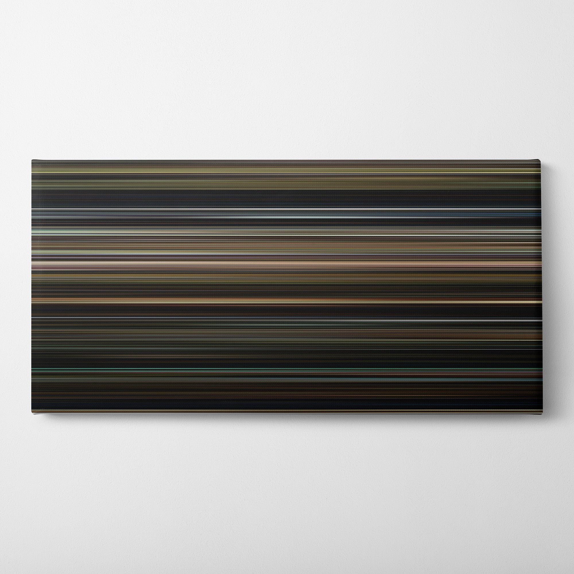 Annabelle (2014) CineSpectrum Color Spectrum Canvas Print - Horizontal on Wall