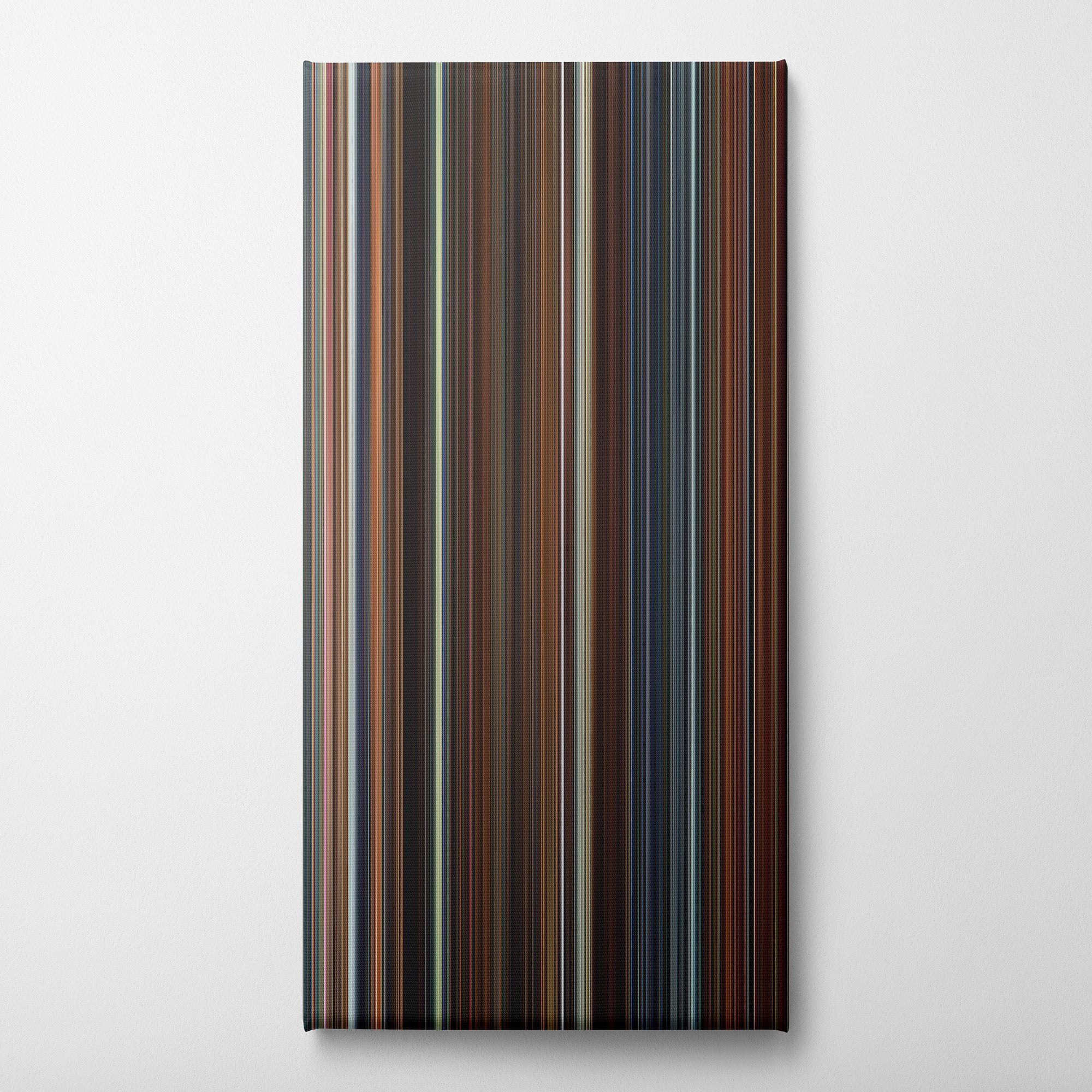 Ant-Man (2015) CineSpectrum Color Spectrum Canvas Print - Vertical on Wall