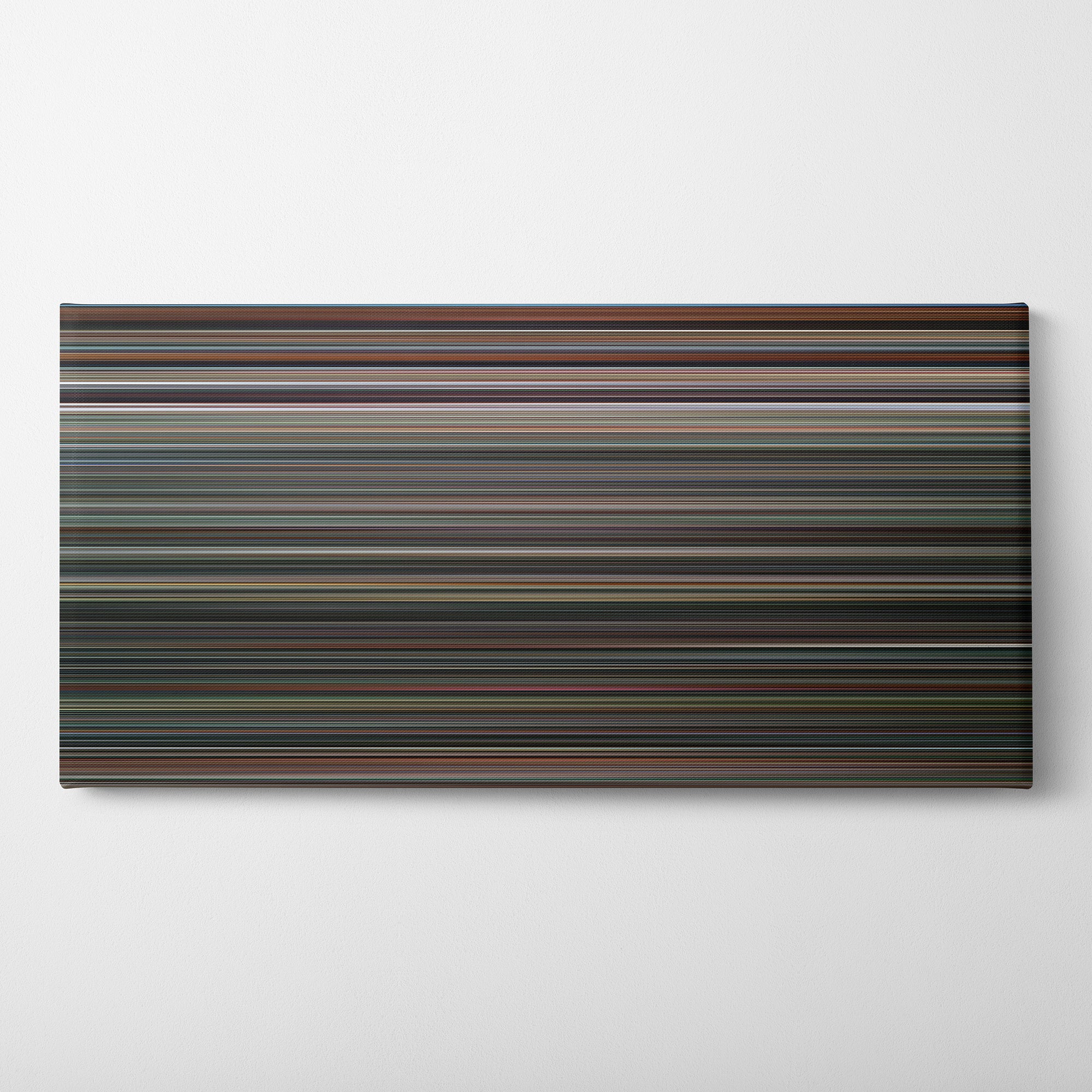 Apollo 13 (1995) CineSpectrum Color Spectrum Canvas Print - Horizontal on Wall