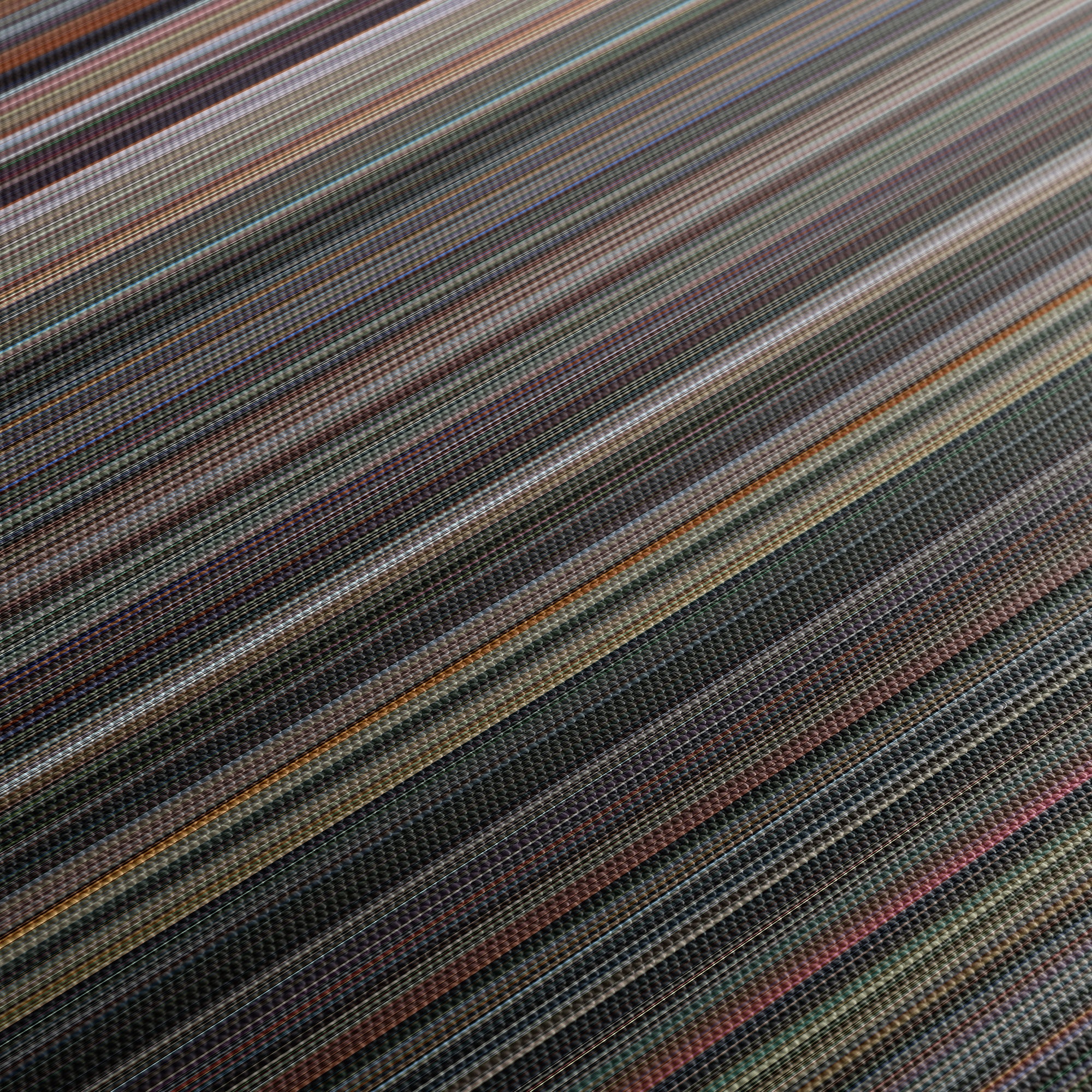 Apollo 13 (1995) CineSpectrum Color Spectrum Canvas Print - Close Up of Middle of Print