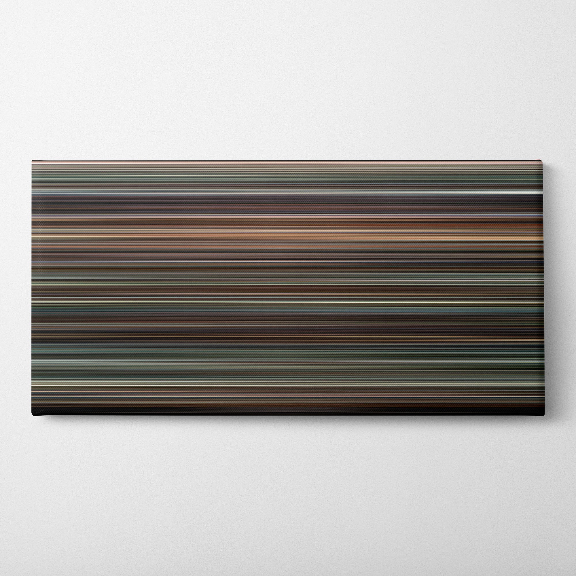 Argo (2012) CineSpectrum Color Spectrum Canvas Print - Horizontal on Wall