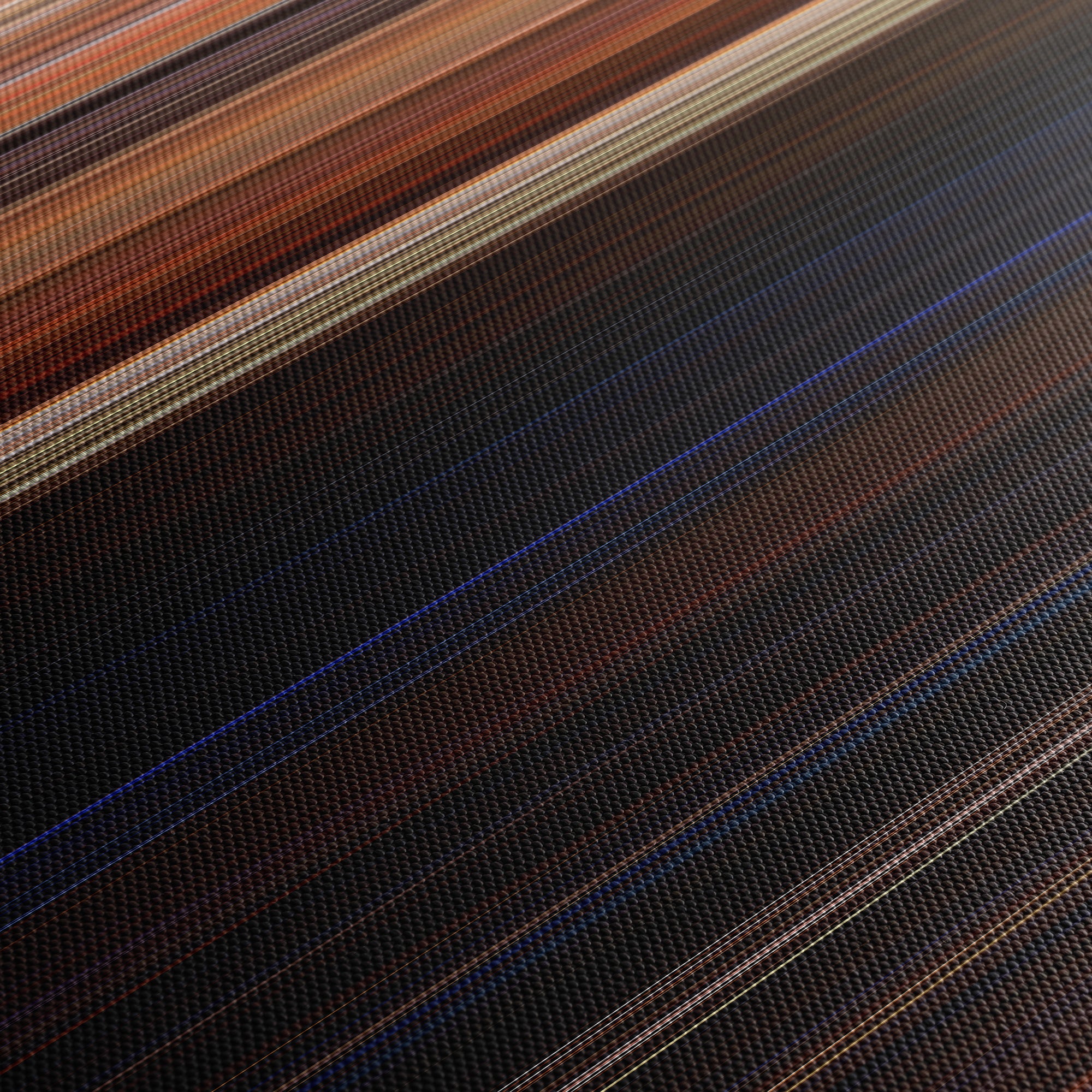 Army of Darkness (1992) CineSpectrum Color Spectrum Canvas Print - Close Up of Middle of Print