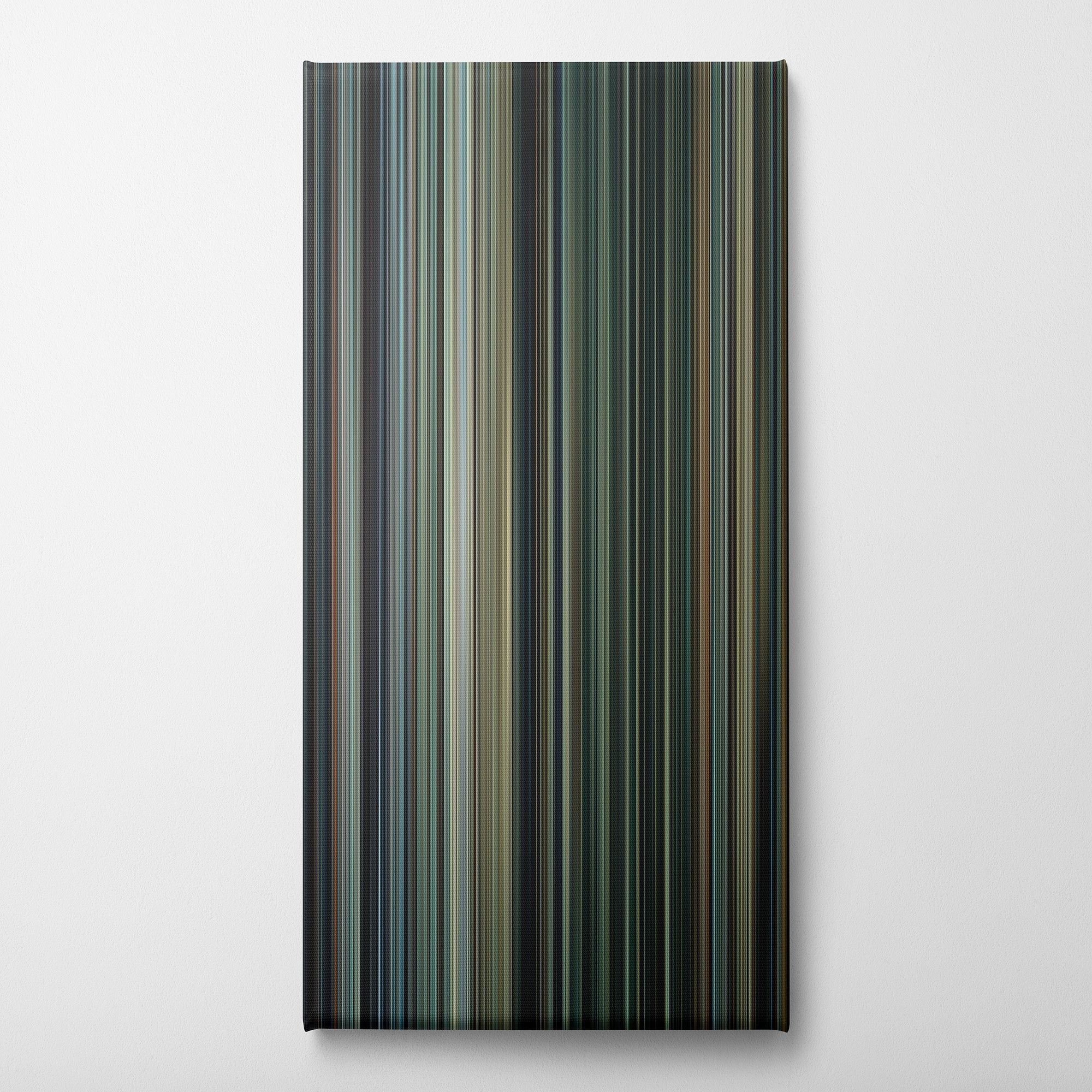 Army of the Dead (2021) CineSpectrum Color Spectrum Canvas Print - Vertical on Wall
