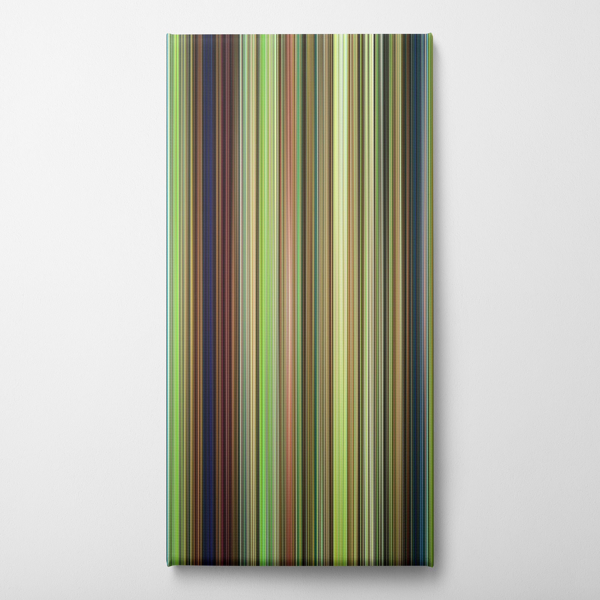 Arrietty (2010) CineSpectrum Color Spectrum Canvas Print - Vertical on Wall