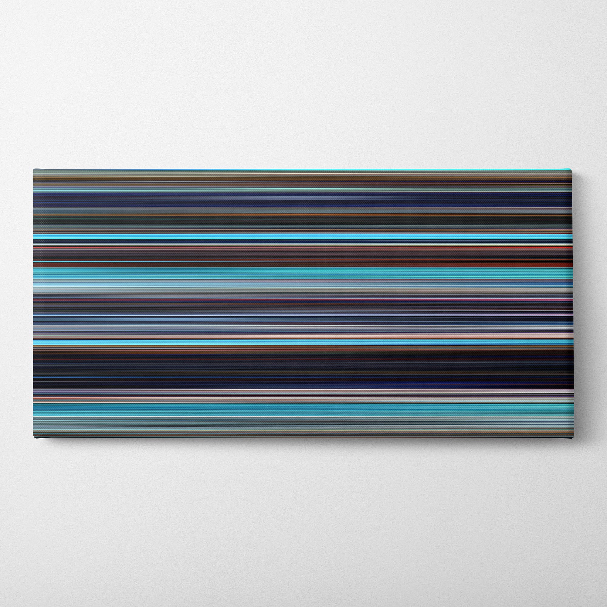 As Tears Go By (1988) CineSpectrum Color Spectrum Canvas Print - Horizontal on Wall
