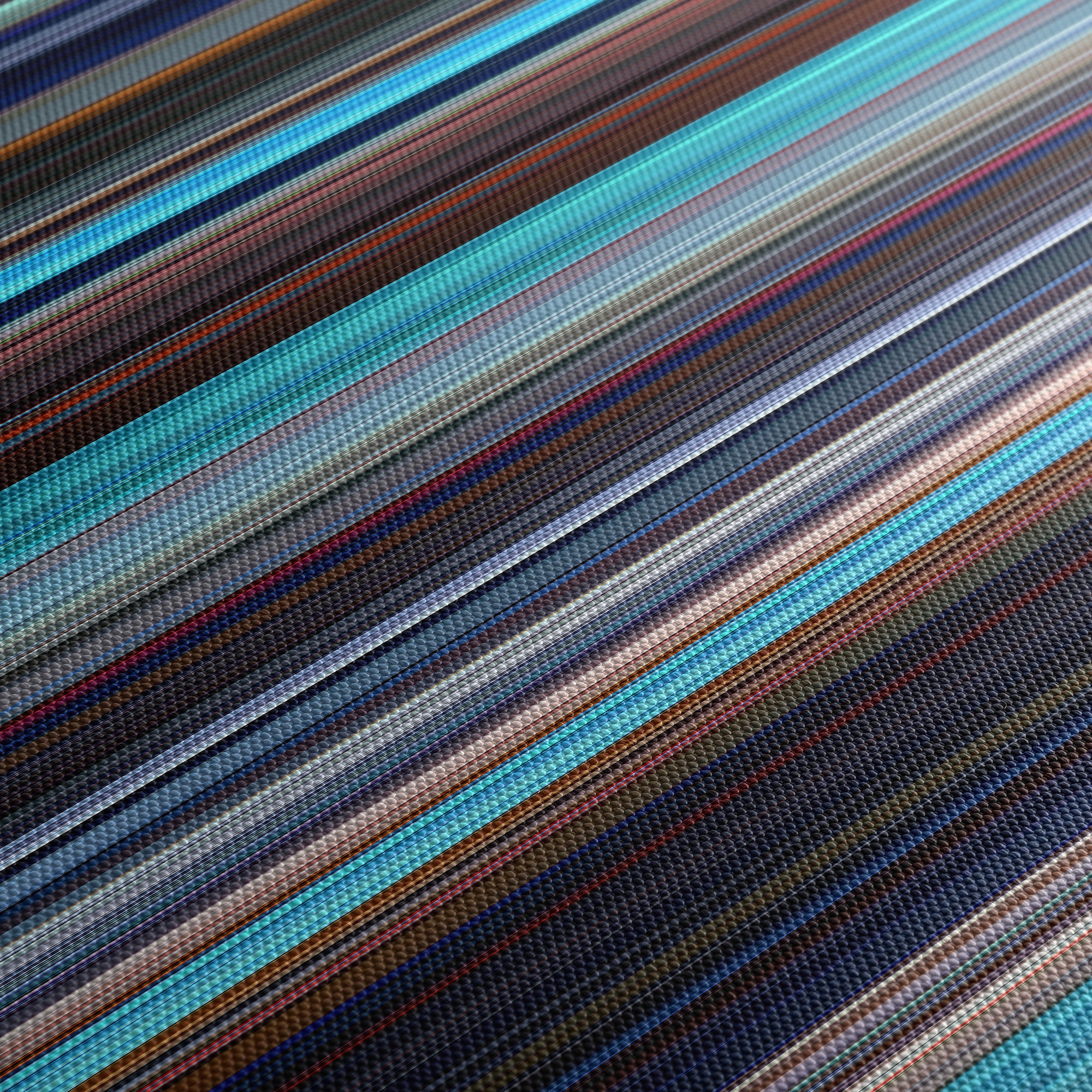 As Tears Go By (1988) CineSpectrum Color Spectrum Canvas Print - Close Up of Middle of Print