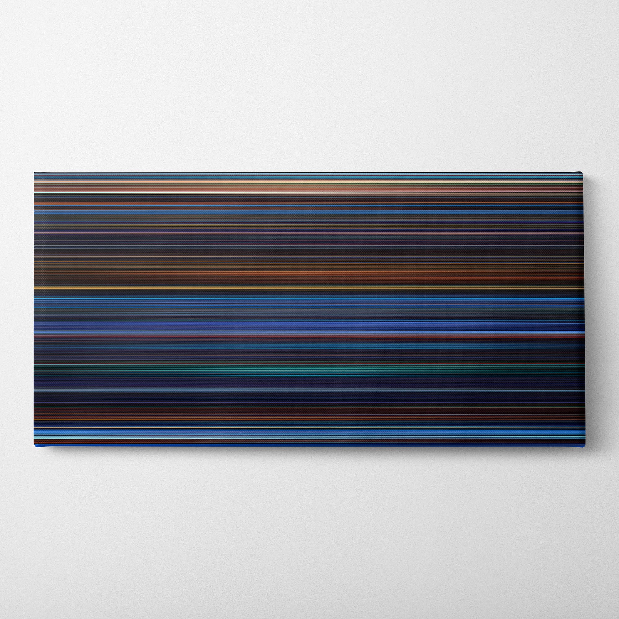 Atlantis - The Lost Empire (2001) CineSpectrum Color Spectrum Canvas Print - Horizontal on Wall