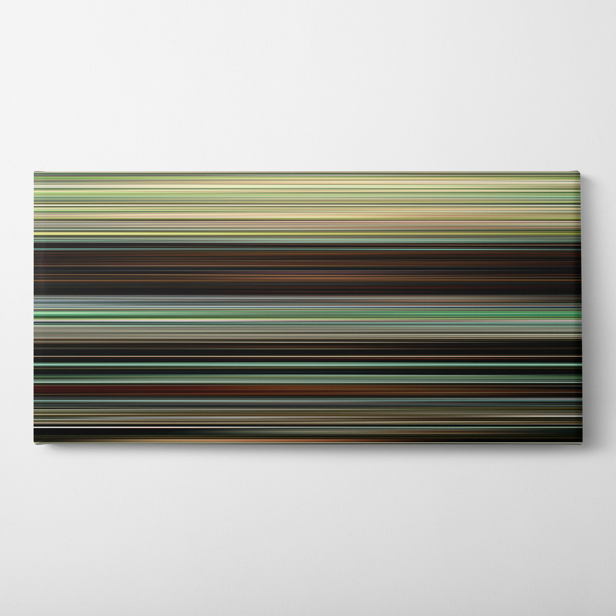Atonement (2007) CineSpectrum Color Spectrum Canvas Print - Horizontal on Wall