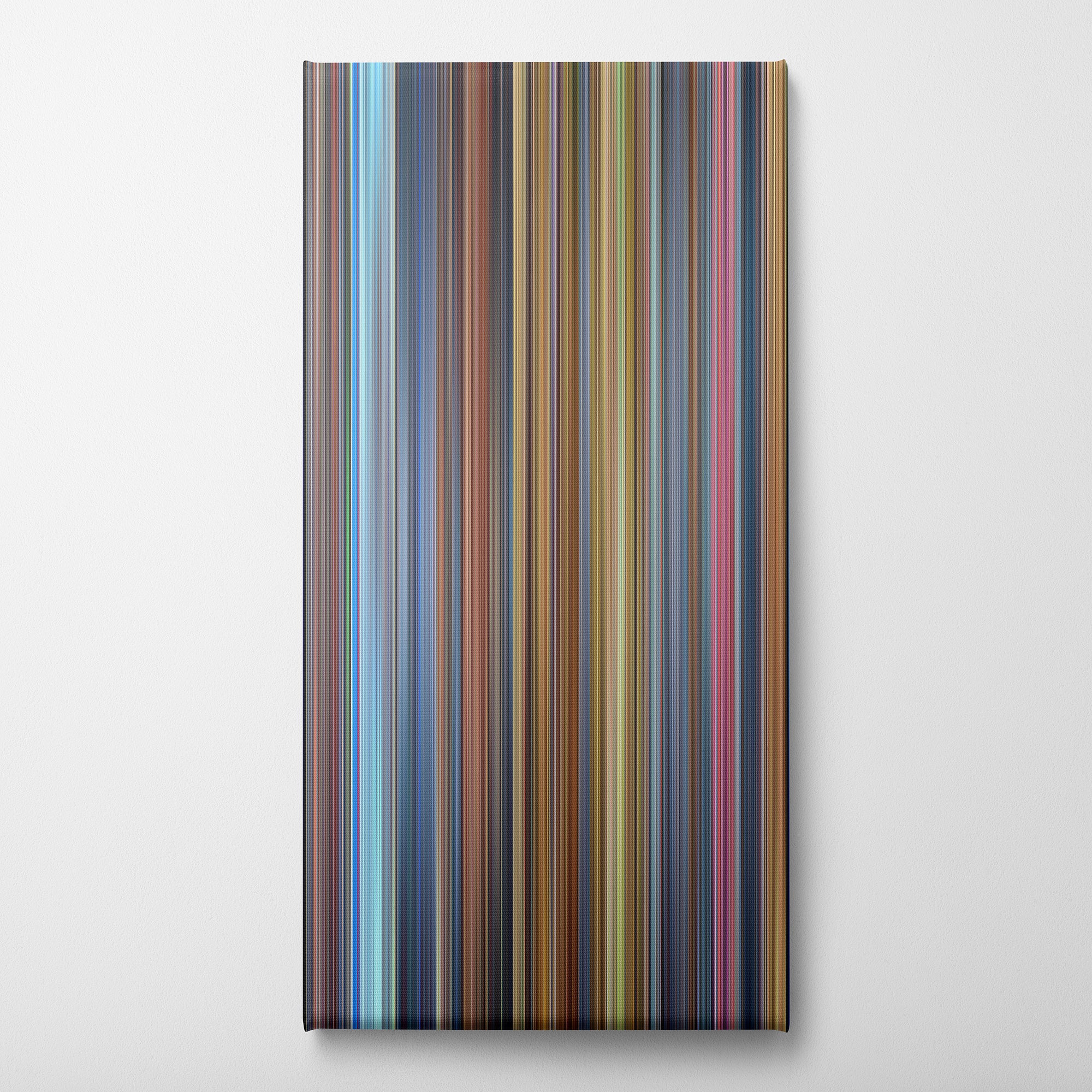 Austin Powers - International Man of Mystery (1997) CineSpectrum Color Spectrum Canvas Print - Vertical on Wall