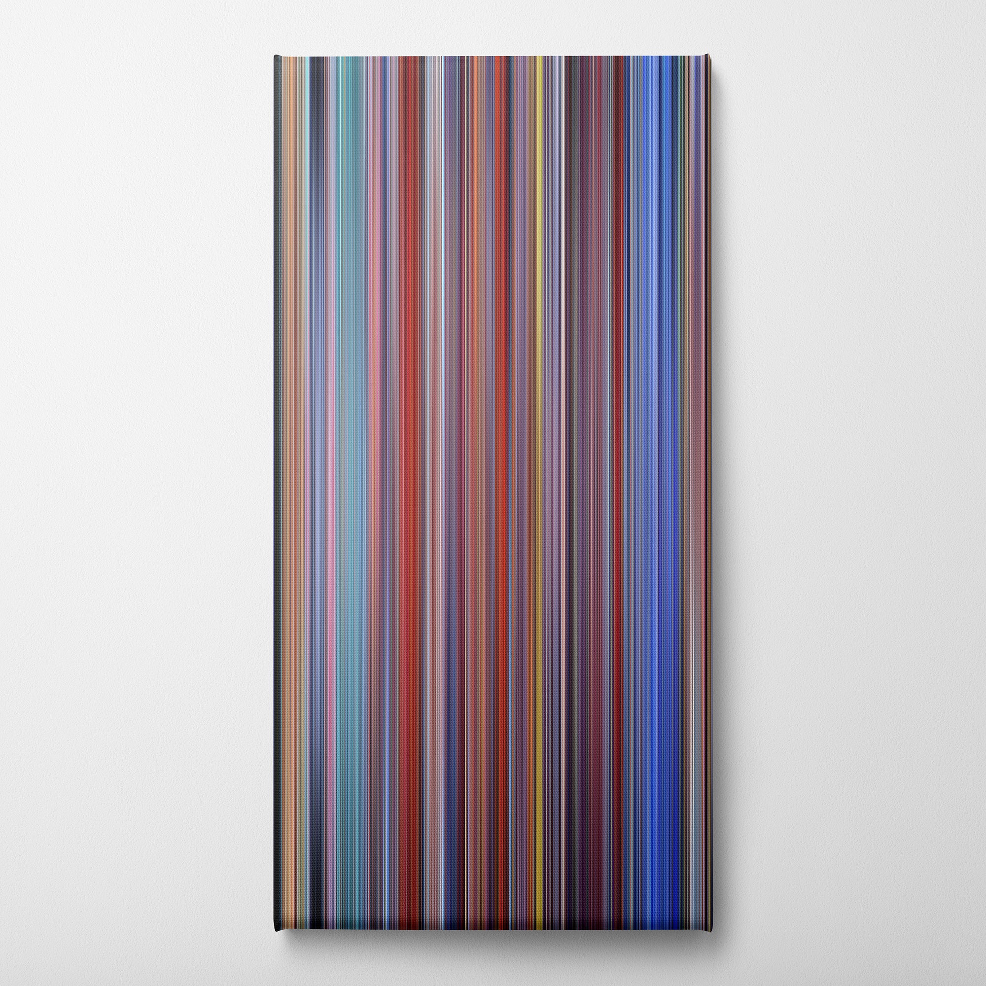 Austin Powers - the Spy Who Shagged Me (1999) CineSpectrum Color Spectrum Canvas Print - Vertical on Wall