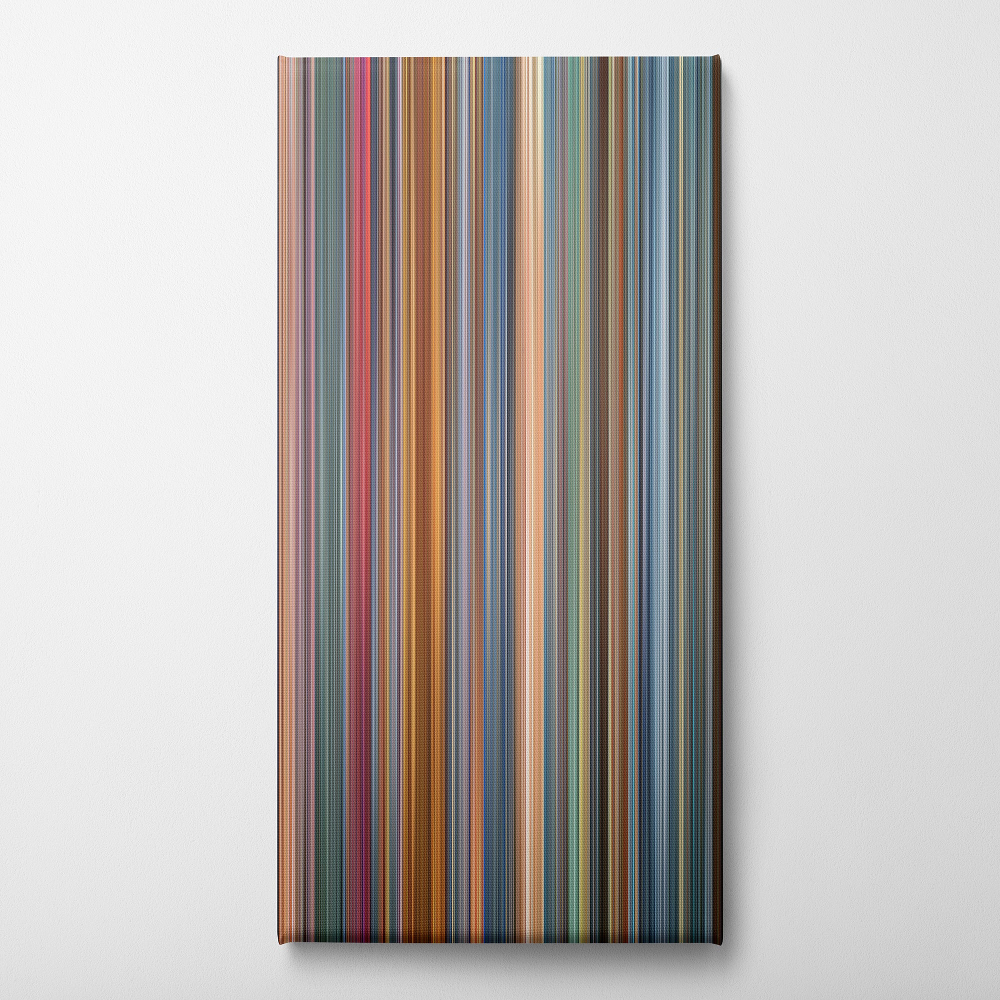 Austin Powers in Goldmember (2002) CineSpectrum Color Spectrum Canvas Print - Vertical on Wall