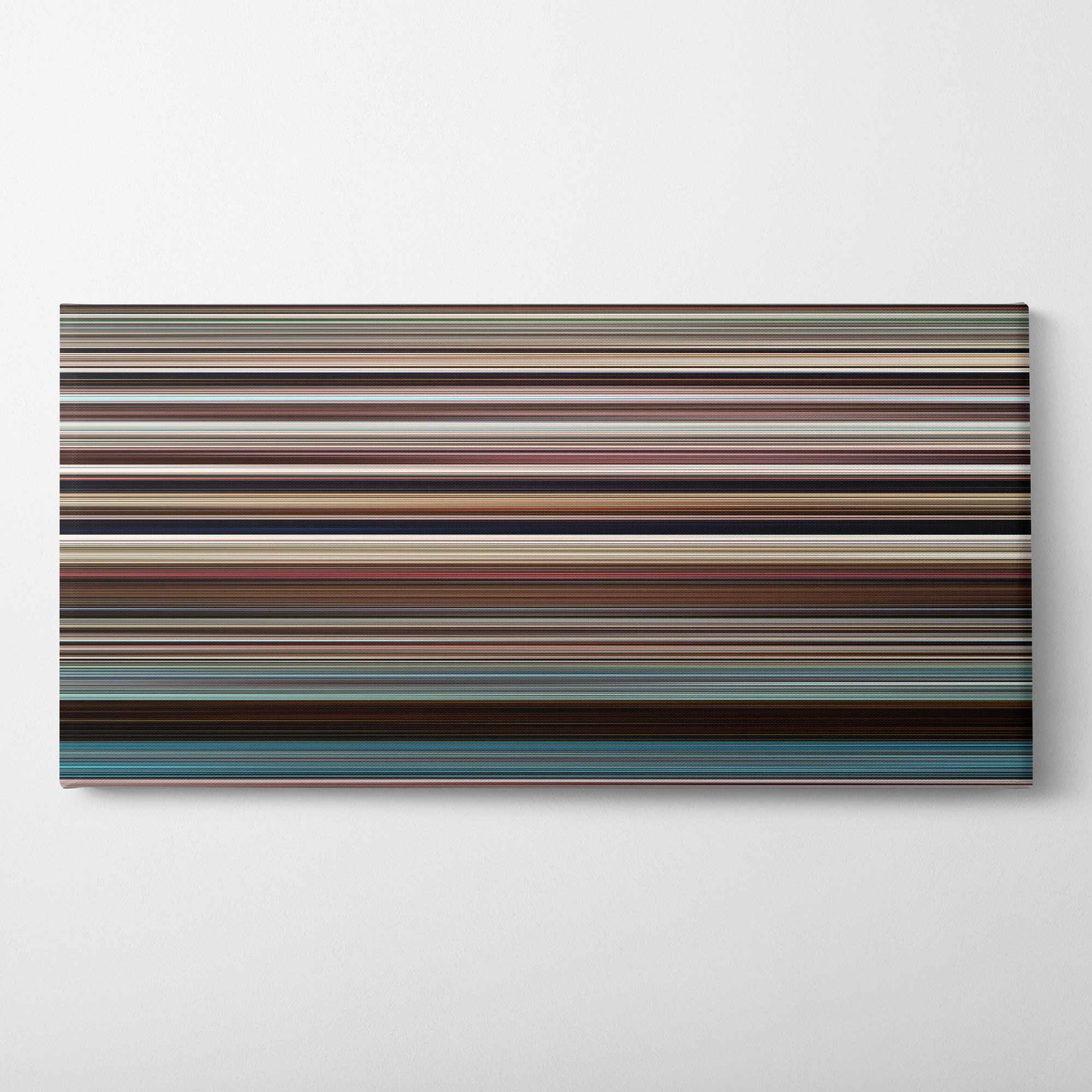 Australia (2008) CineSpectrum Color Spectrum Canvas Print - Horizontal on Wall