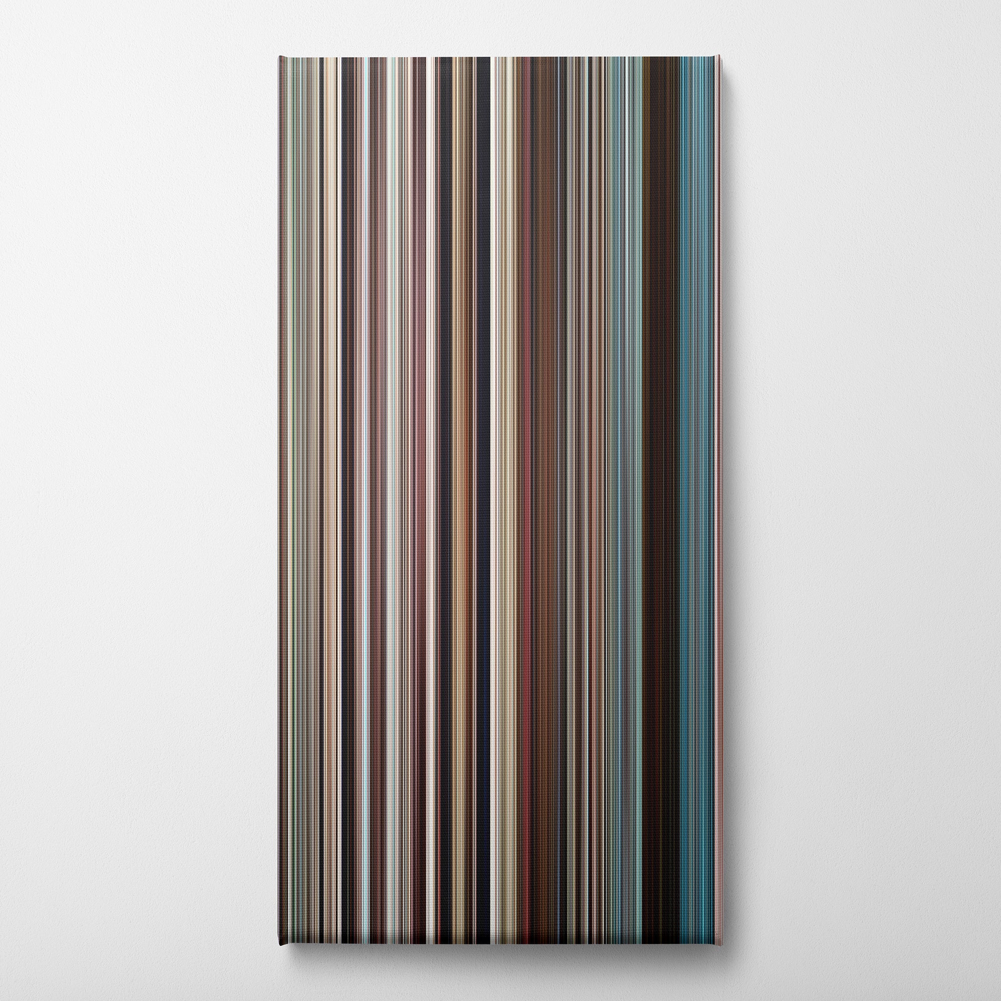 Australia (2008) CineSpectrum Color Spectrum Canvas Print - Vertical on Wall