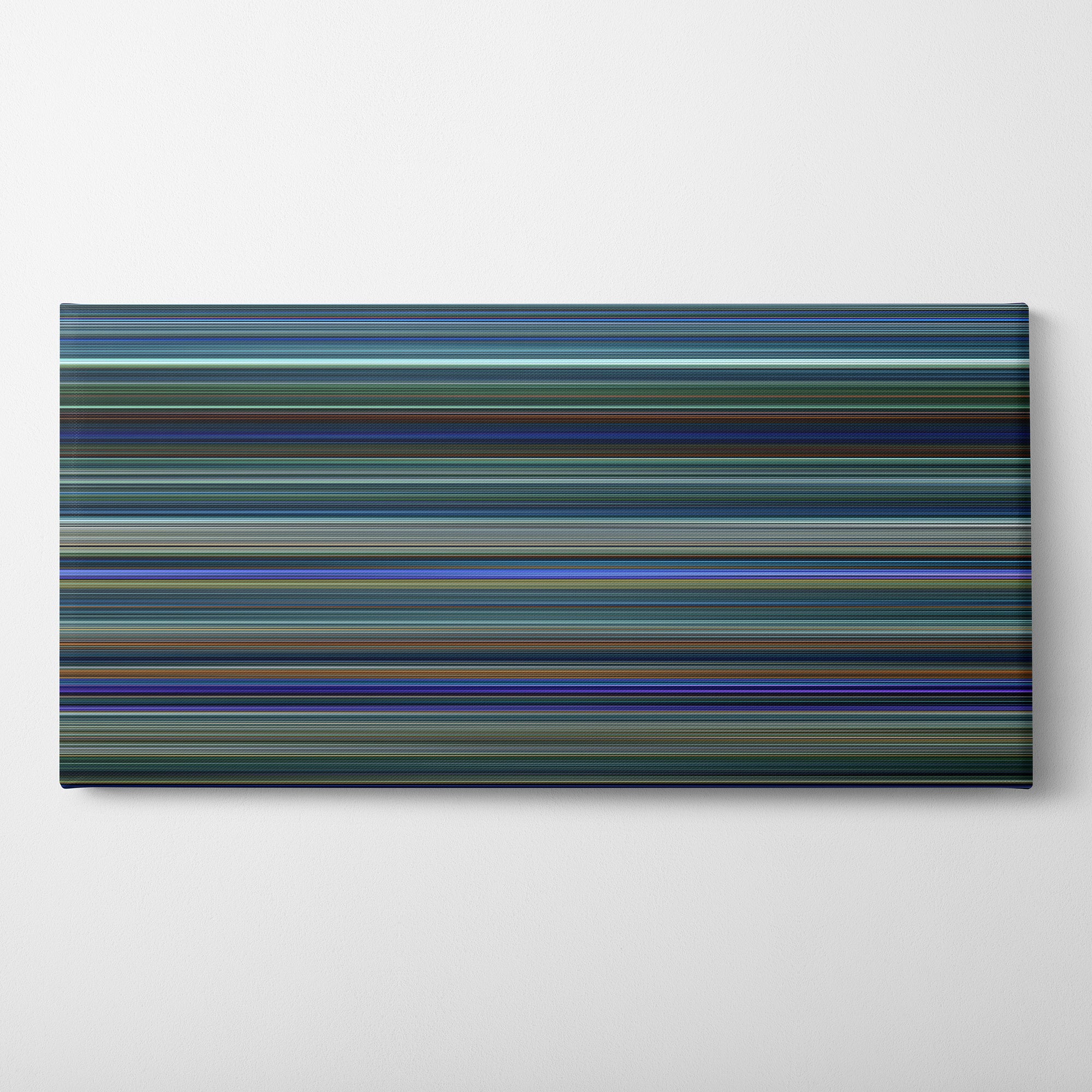Avatar (2009) CineSpectrum Color Spectrum Canvas Print - Horizontal on Wall