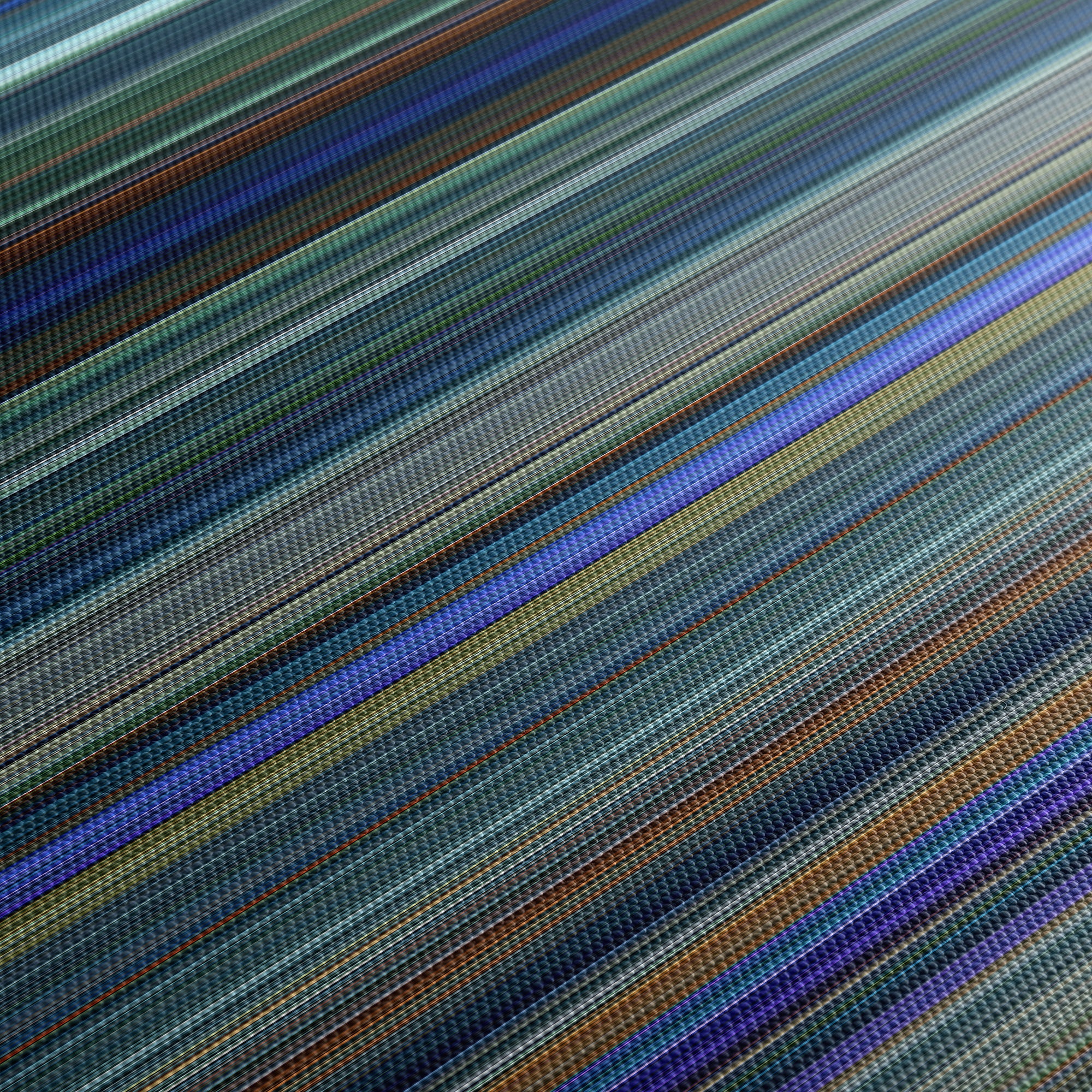 Avatar (2009) CineSpectrum Color Spectrum Canvas Print - Close Up of Middle of Print