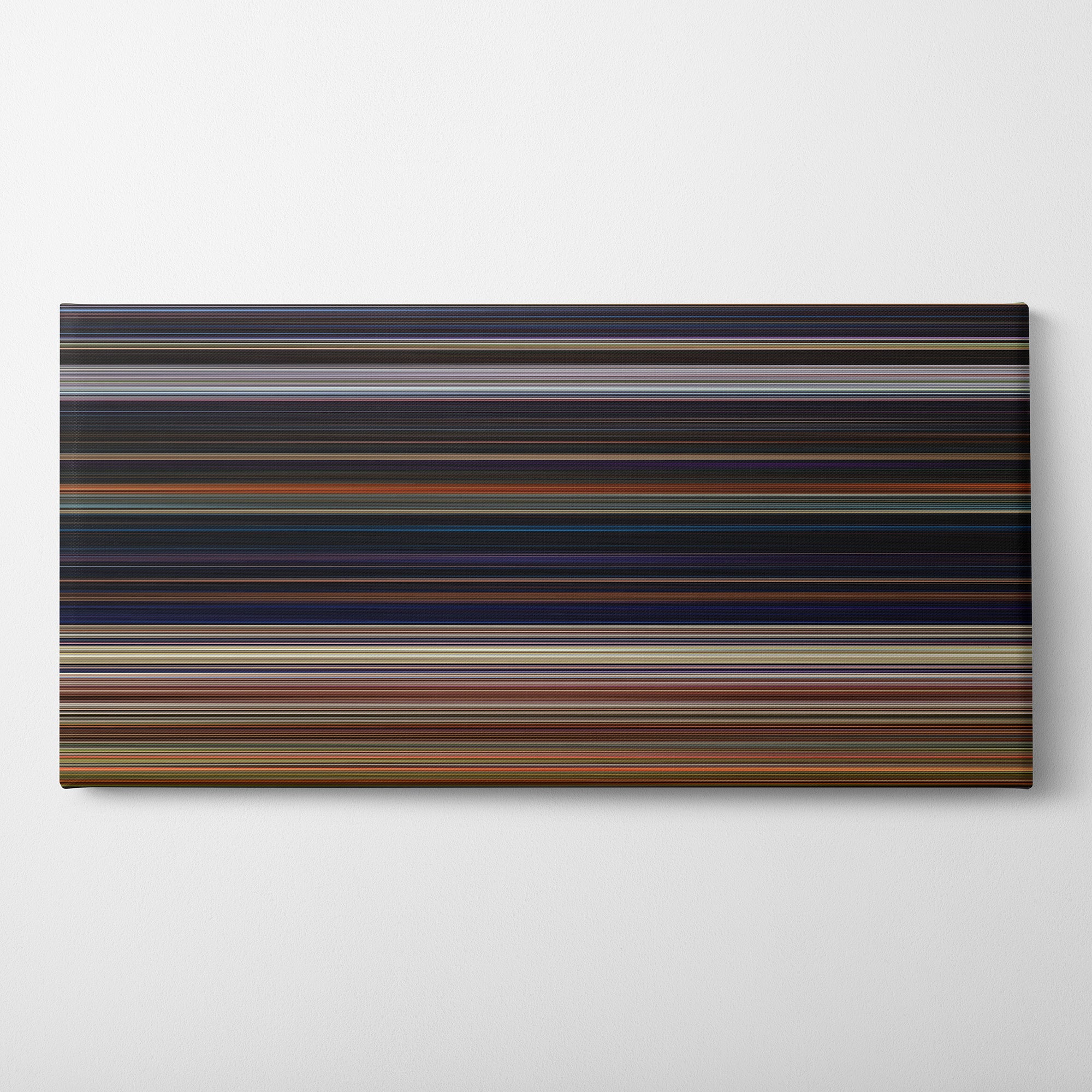 Avengers - Infinity War (2018) CineSpectrum Color Spectrum Canvas Print - Horizontal on Wall