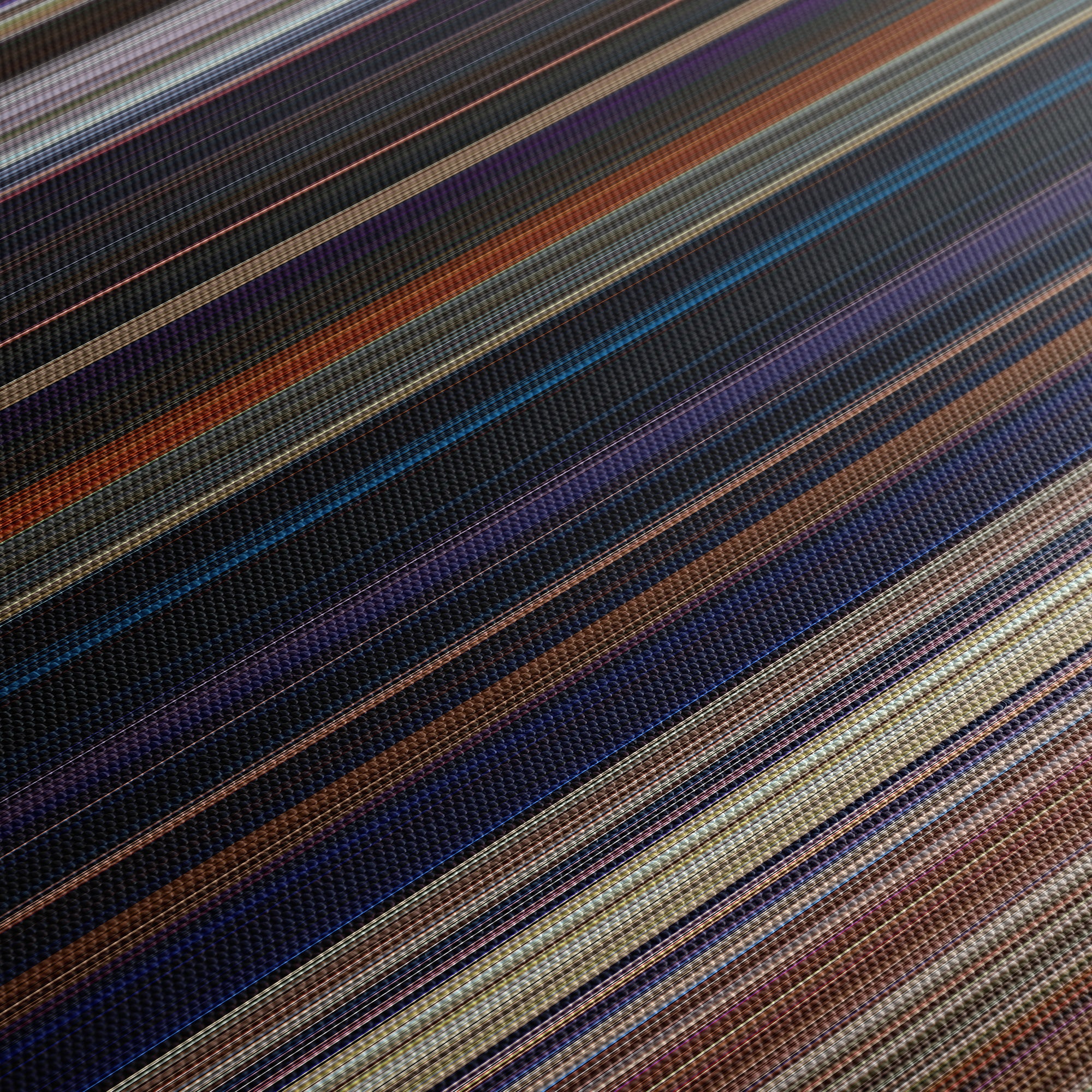 Avengers - Infinity War (2018) CineSpectrum Color Spectrum Canvas Print - Close Up of Middle of Print