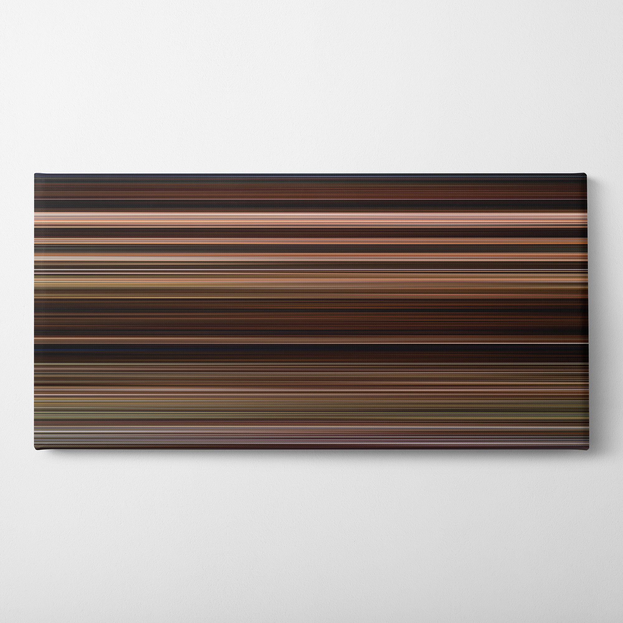 Back to the Future III (1990) CineSpectrum Color Spectrum Canvas Print - Horizontal on Wall