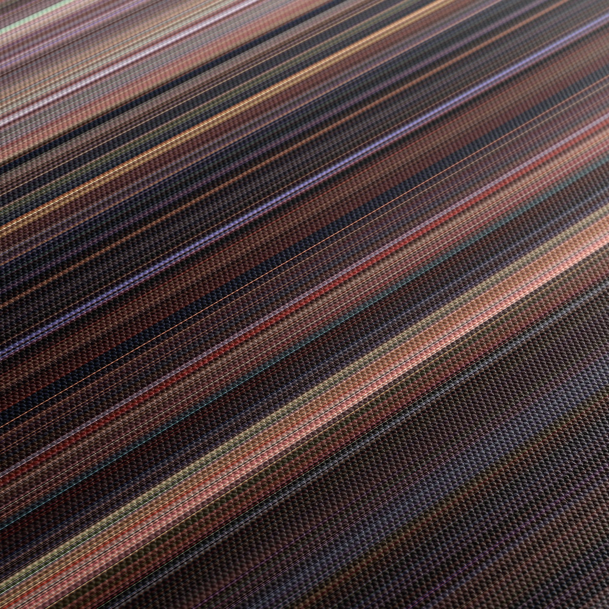 Back to the Future II (1989) CineSpectrum Color Spectrum Canvas Print - Close Up of Middle of Print