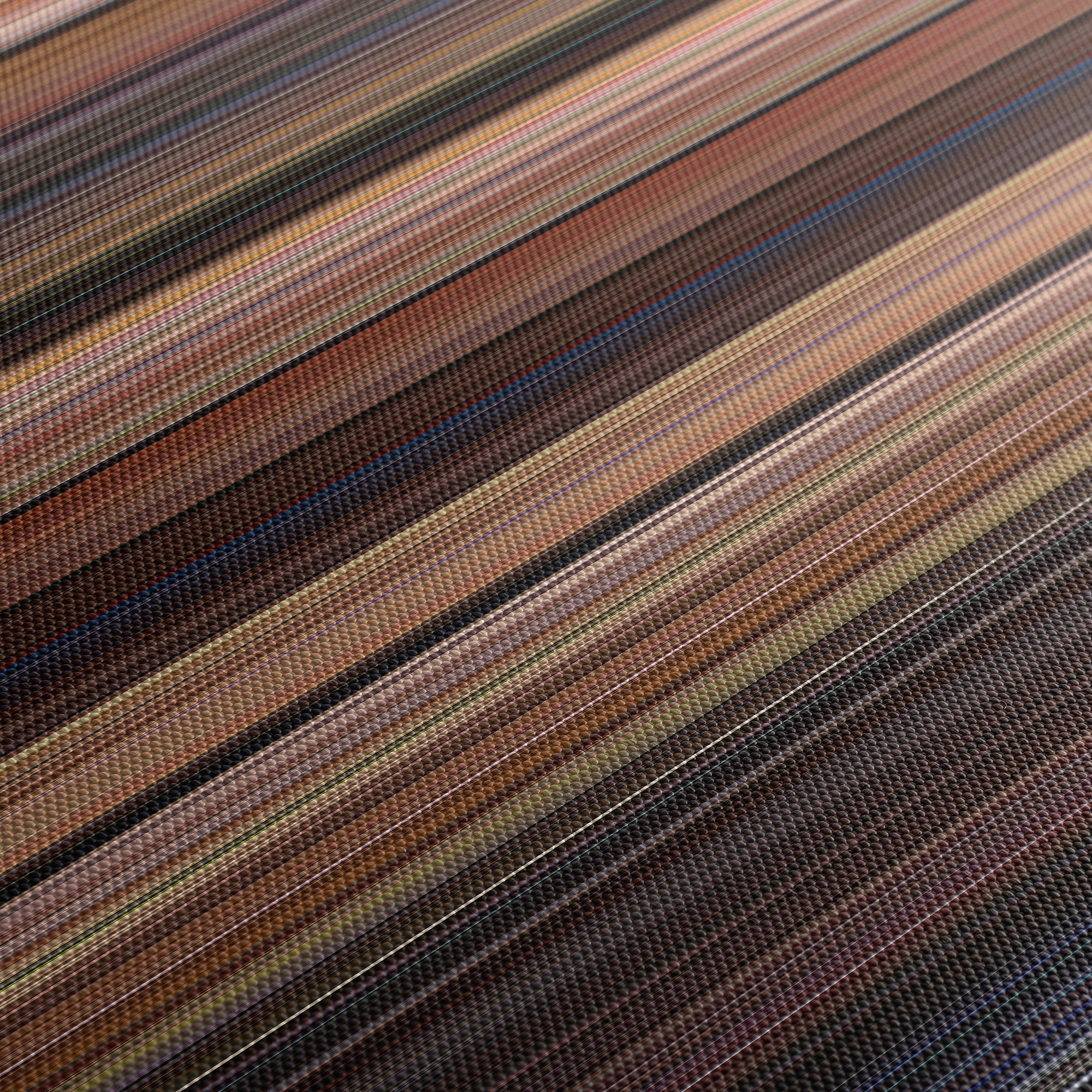 Back to the Future (1985) CineSpectrum Color Spectrum Canvas Print - Close Up of Middle of Print