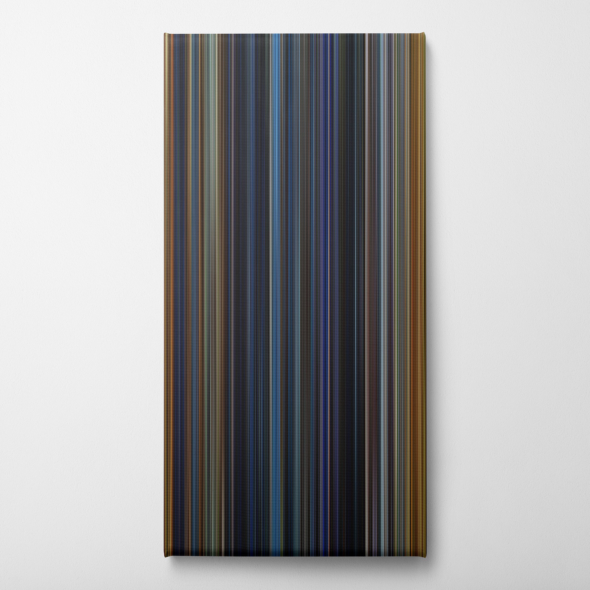 Bad Boys (1995) CineSpectrum Color Spectrum Canvas Print - Vertical on Wall