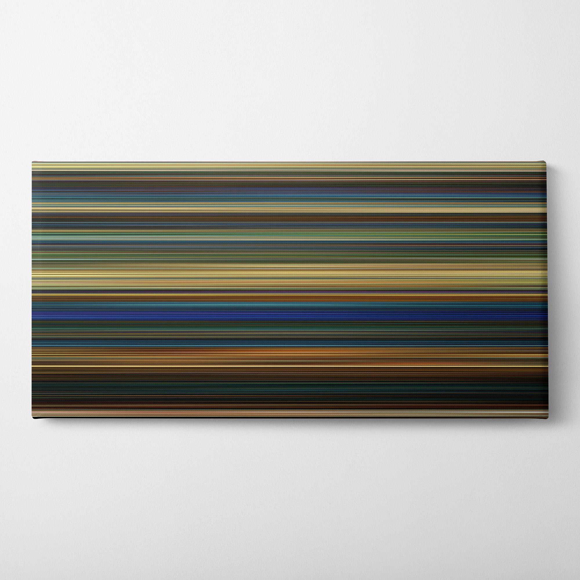 Bad Boys for Life (2020) CineSpectrum Color Spectrum Canvas Print - Horizontal on Wall