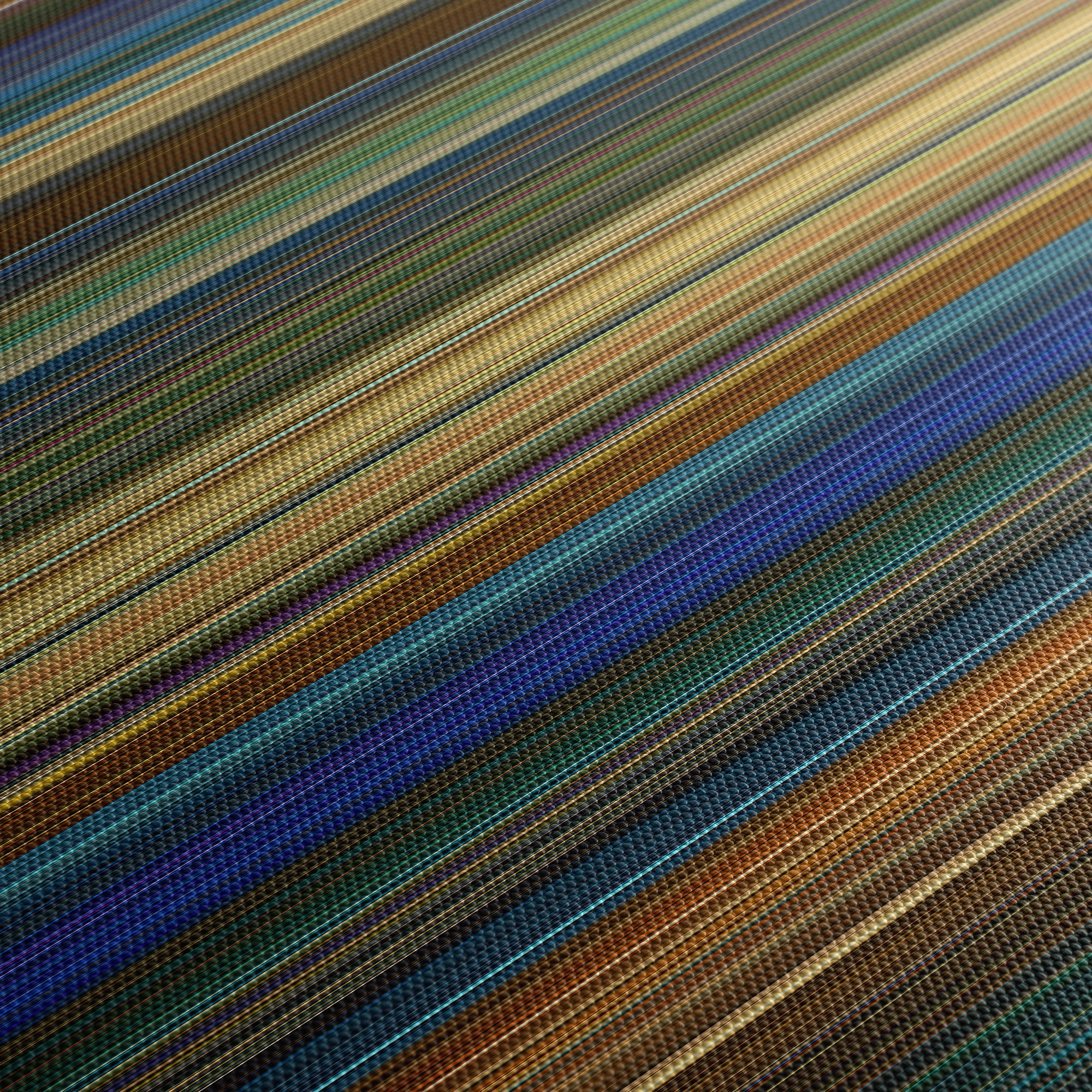 Bad Boys for Life (2020) CineSpectrum Color Spectrum Canvas Print - Close Up of Middle of Print