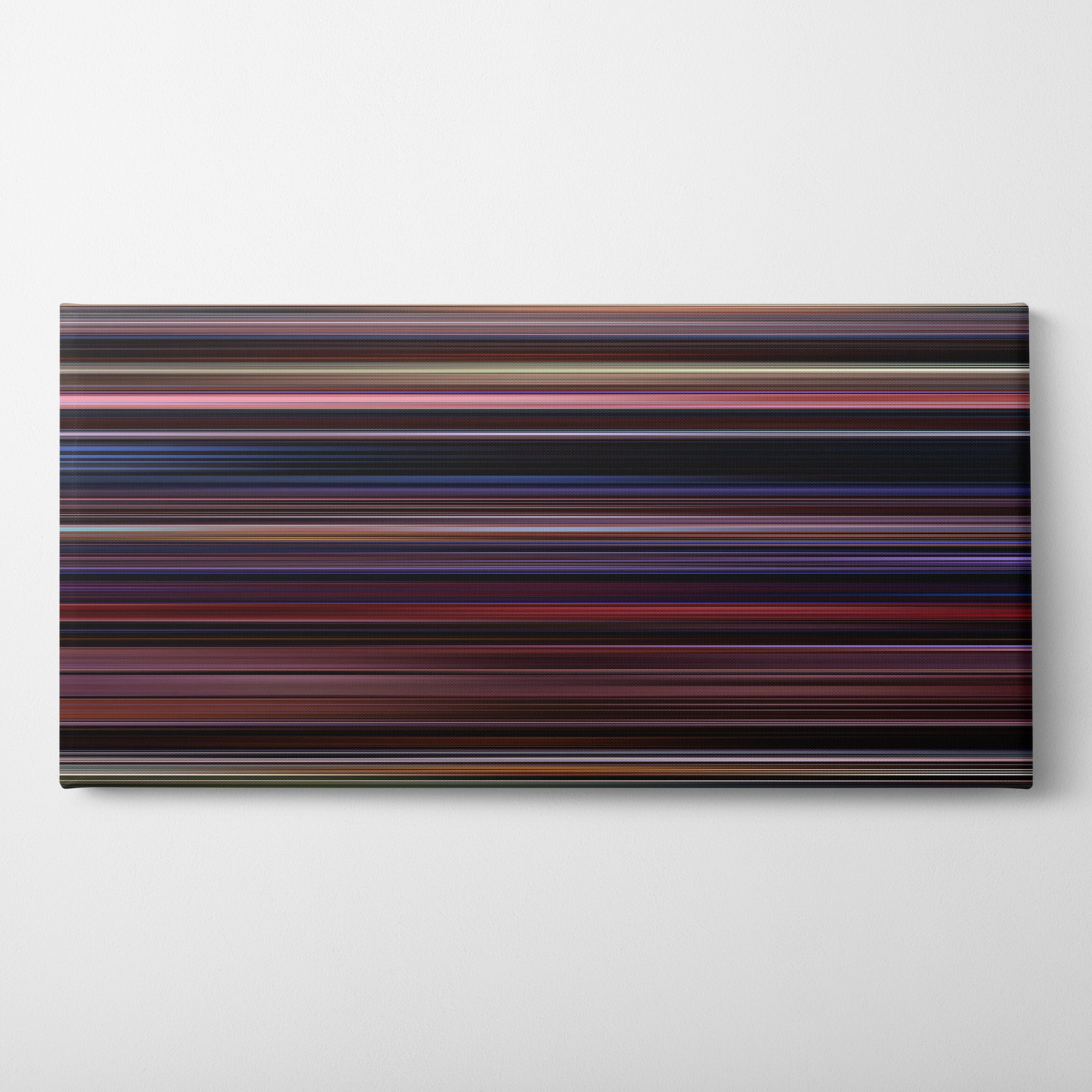 Bad Lieutenant (1992) CineSpectrum Color Spectrum Canvas Print - Horizontal on Wall