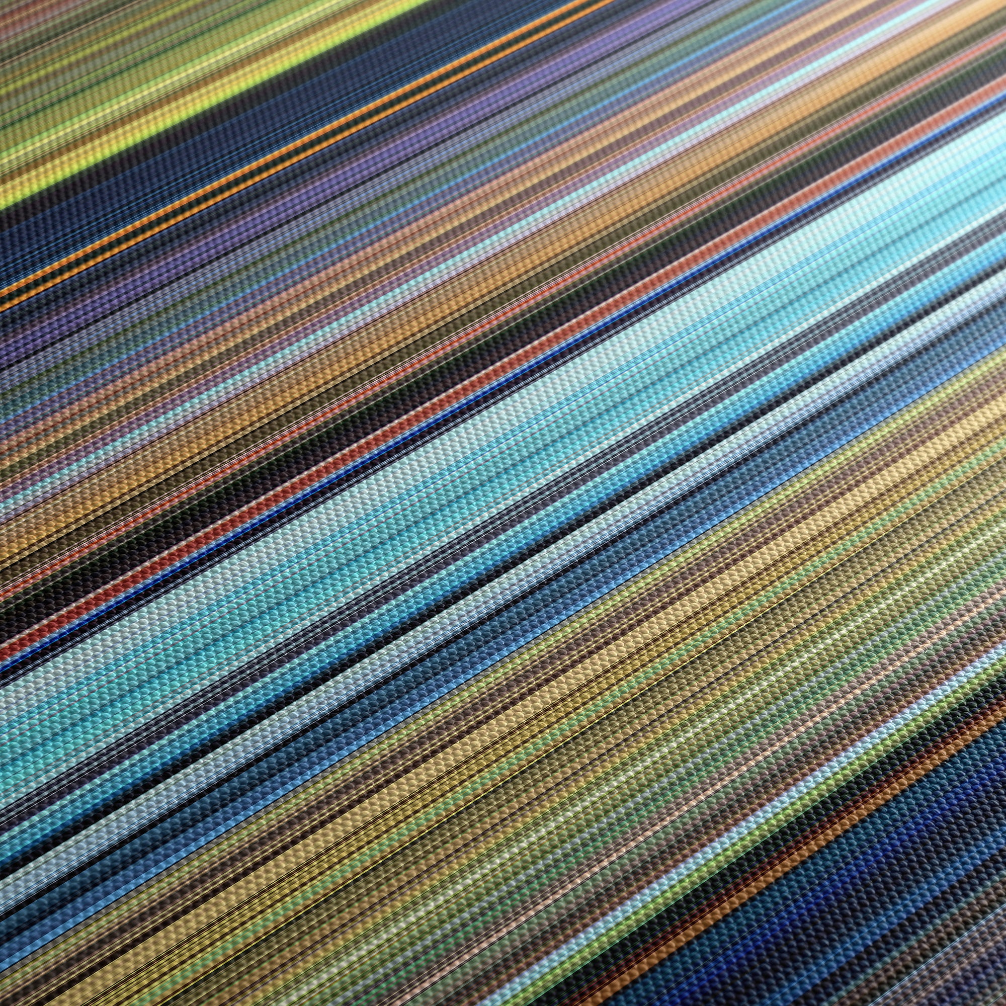 Bambi (1942) CineSpectrum Color Spectrum Canvas Print - Close Up of Middle of Print