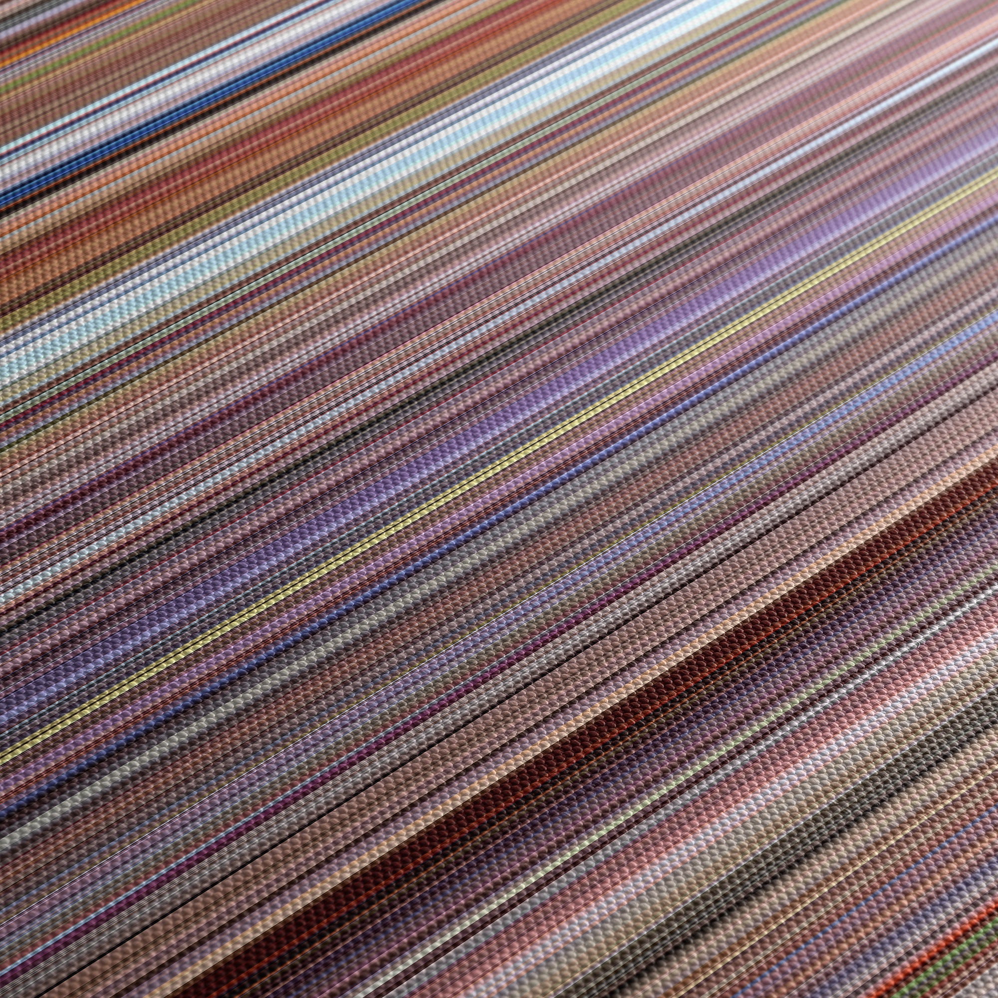 Baraka (1992) CineSpectrum Color Spectrum Canvas Print - Close Up of Middle of Print