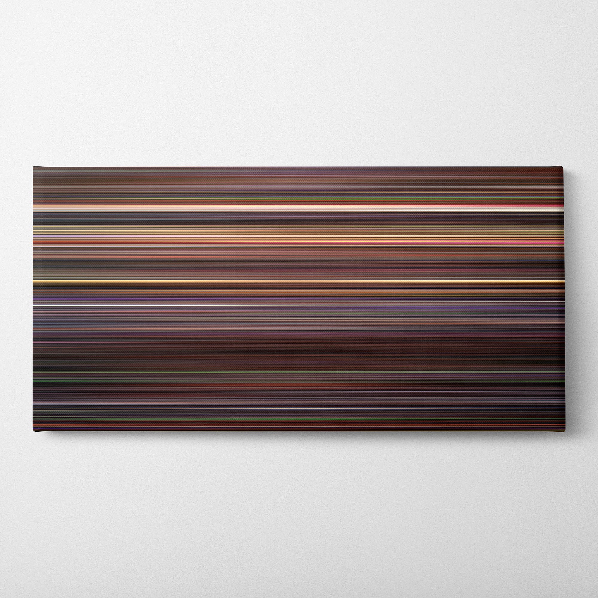 Barbarella (1968) CineSpectrum Color Spectrum Canvas Print - Horizontal on Wall