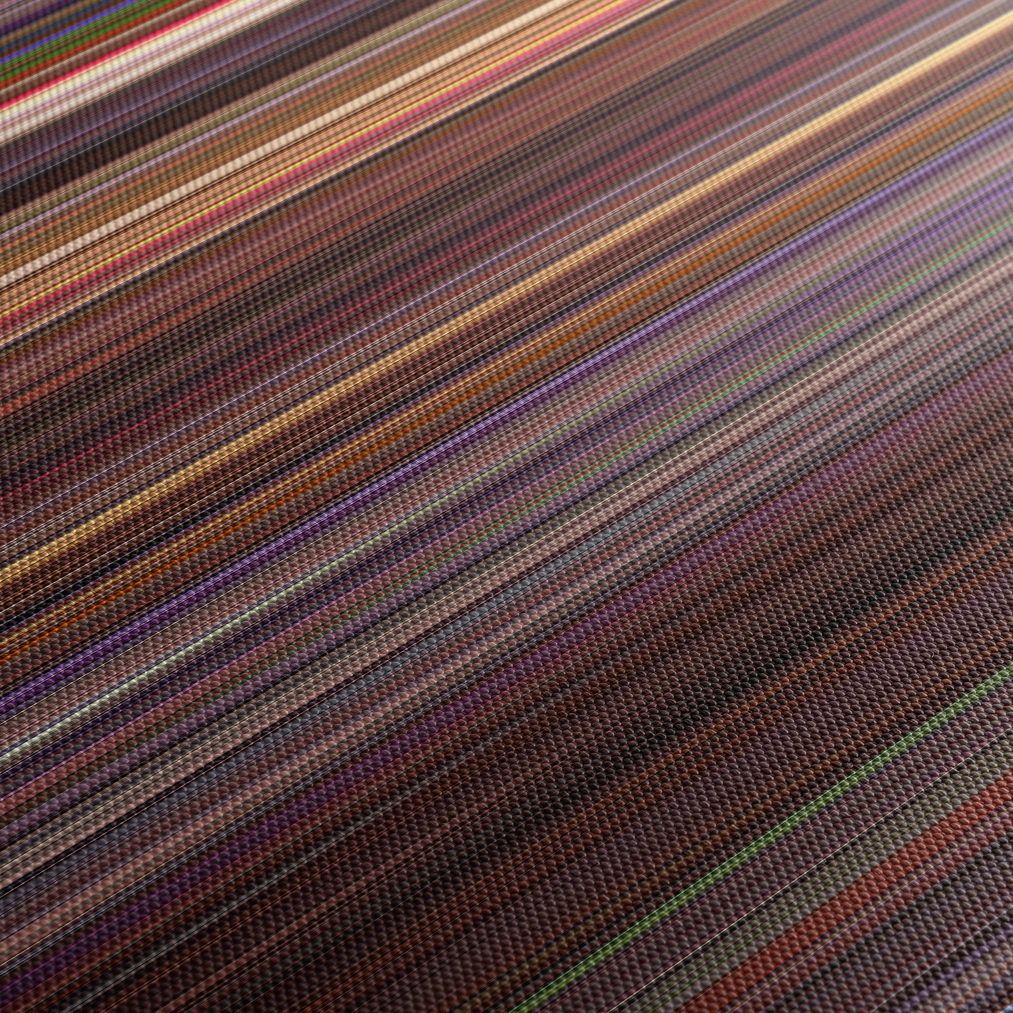 Barbarella (1968) CineSpectrum Color Spectrum Canvas Print - Close Up of Middle of Print