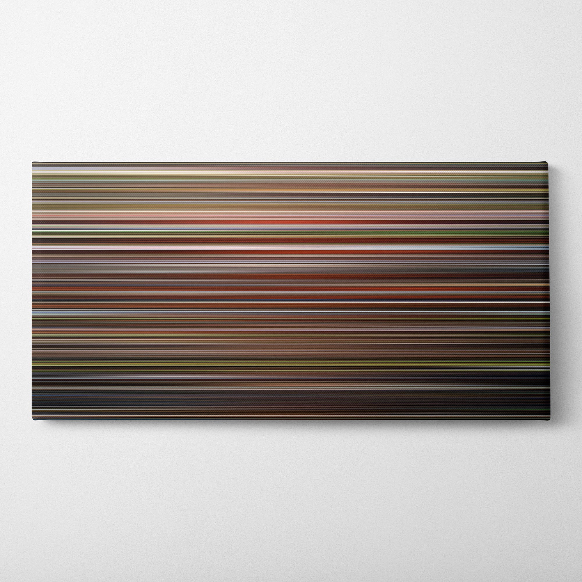 Barry Lyndon (1975) CineSpectrum Color Spectrum Canvas Print - Horizontal on Wall