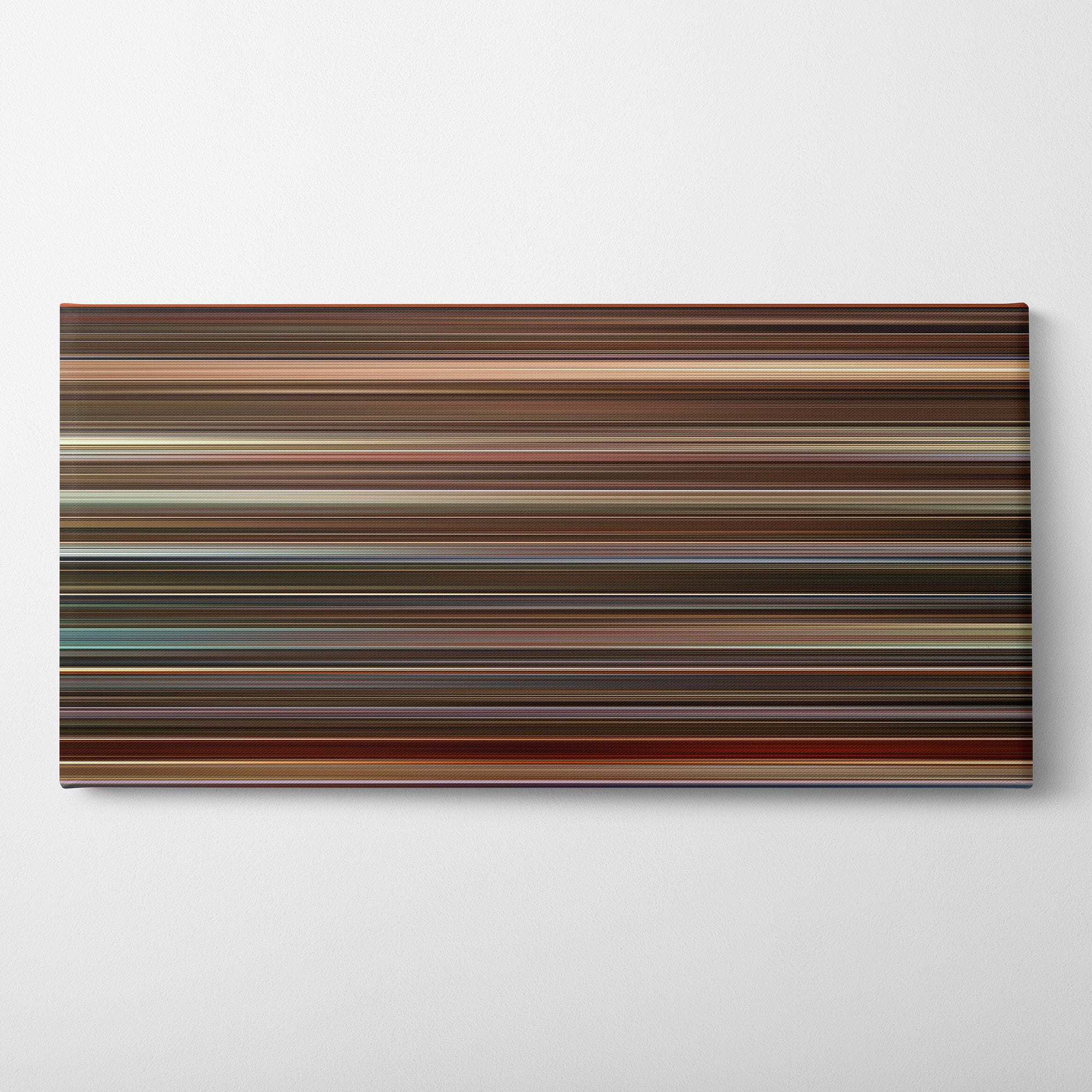 Barton Fink (1991) CineSpectrum Color Spectrum Canvas Print - Horizontal on Wall