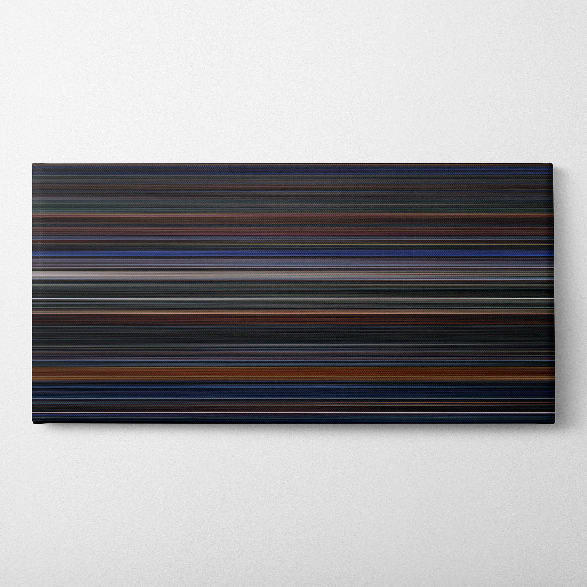 Batman Returns (1992) CineSpectrum Color Spectrum Canvas Print - Horizontal on Wall