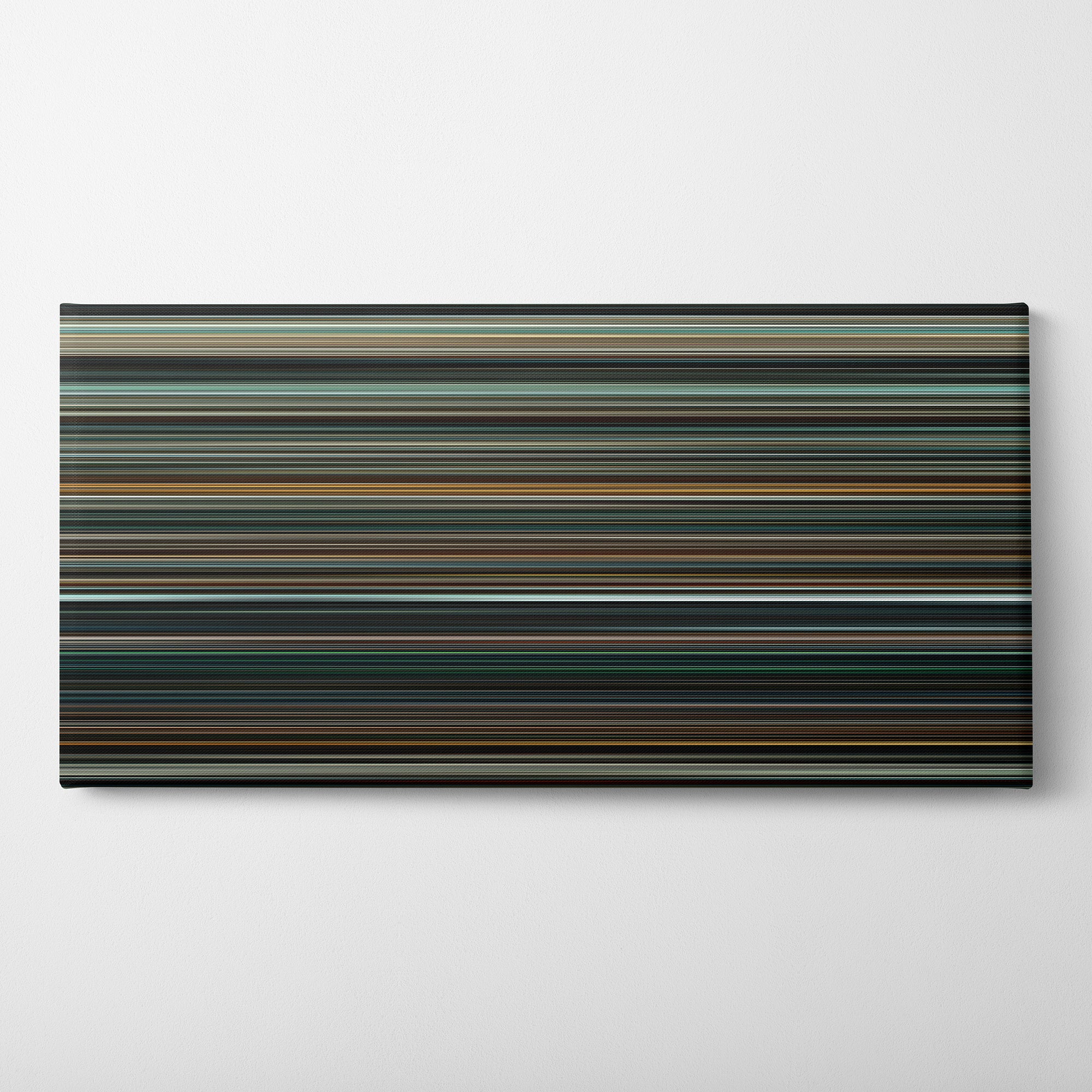 Batman v Superman - Dawn of Justice (2016) CineSpectrum Color Spectrum Canvas Print - Horizontal on Wall