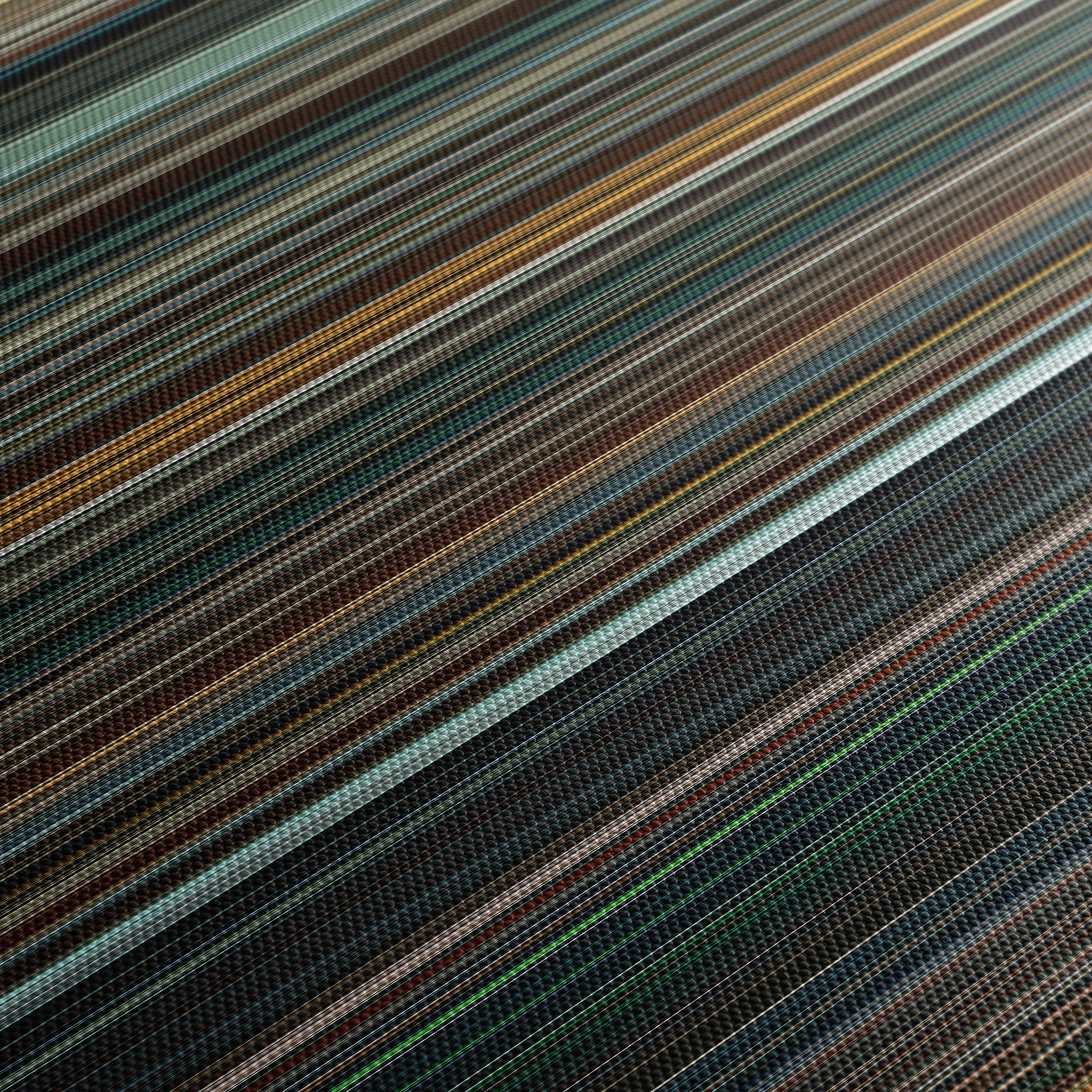 Batman v Superman - Dawn of Justice (2016) CineSpectrum Color Spectrum Canvas Print - Close Up of Middle of Print