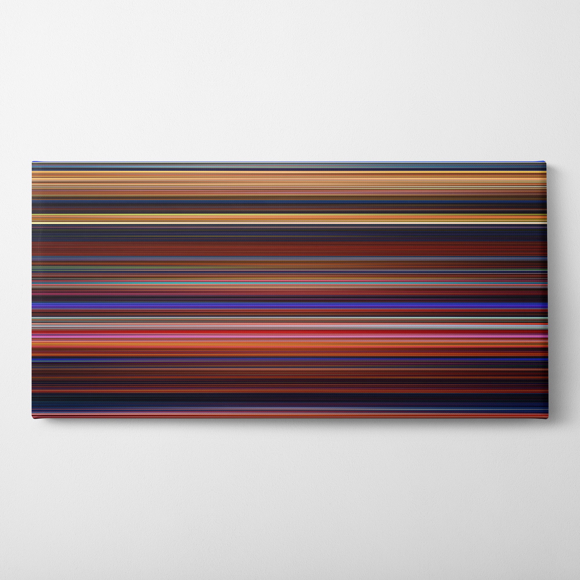 Beauty and the Beast (1991) CineSpectrum Color Spectrum Canvas Print - Horizontal on Wall