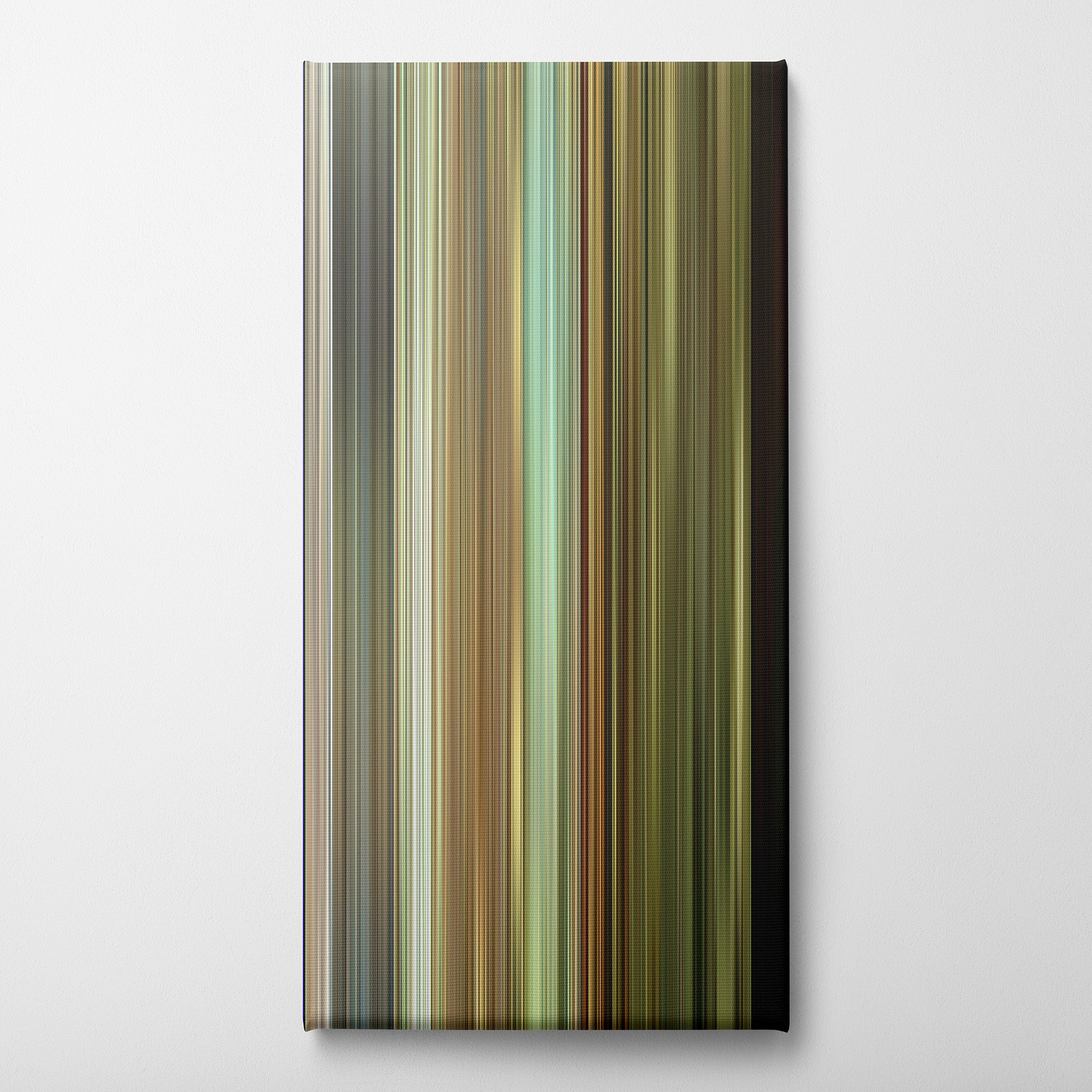 Before Midnight (2013) CineSpectrum Color Spectrum Canvas Print - Vertical on Wall