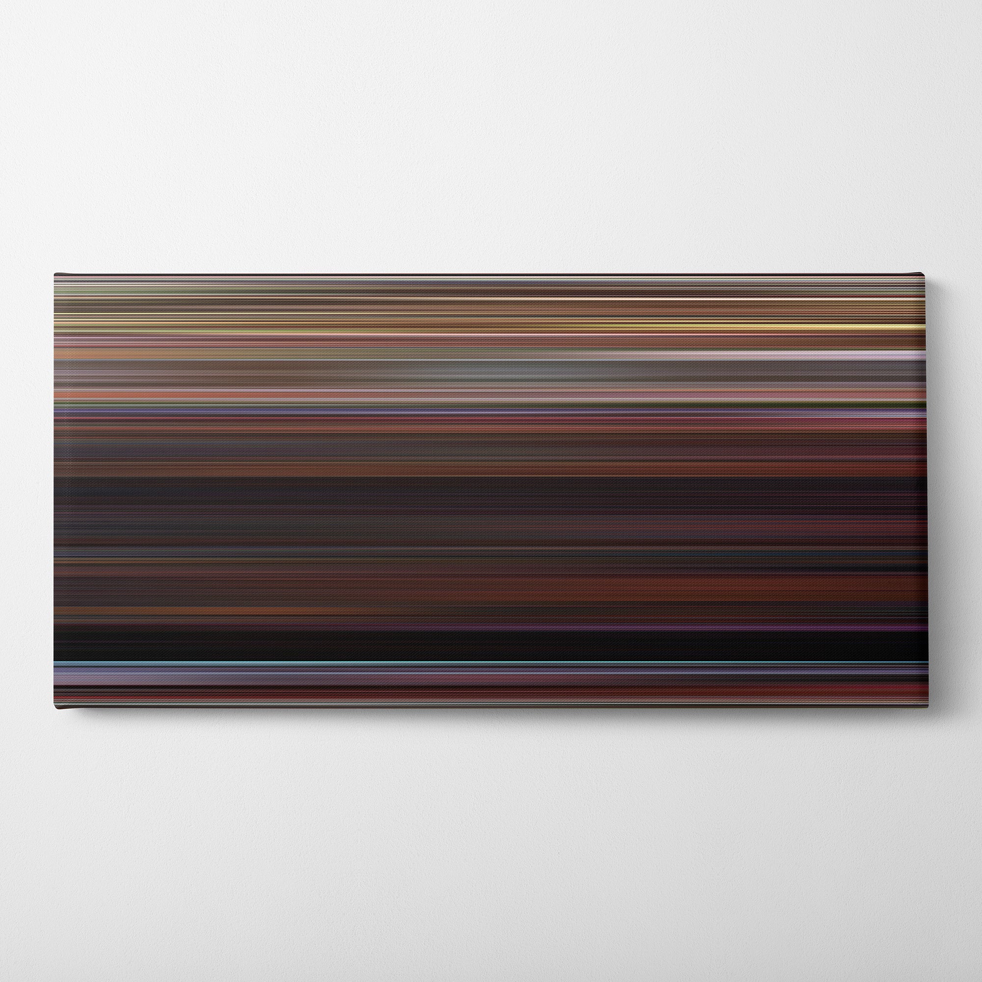 Before Sunrise (1995) CineSpectrum Color Spectrum Canvas Print - Horizontal on Wall