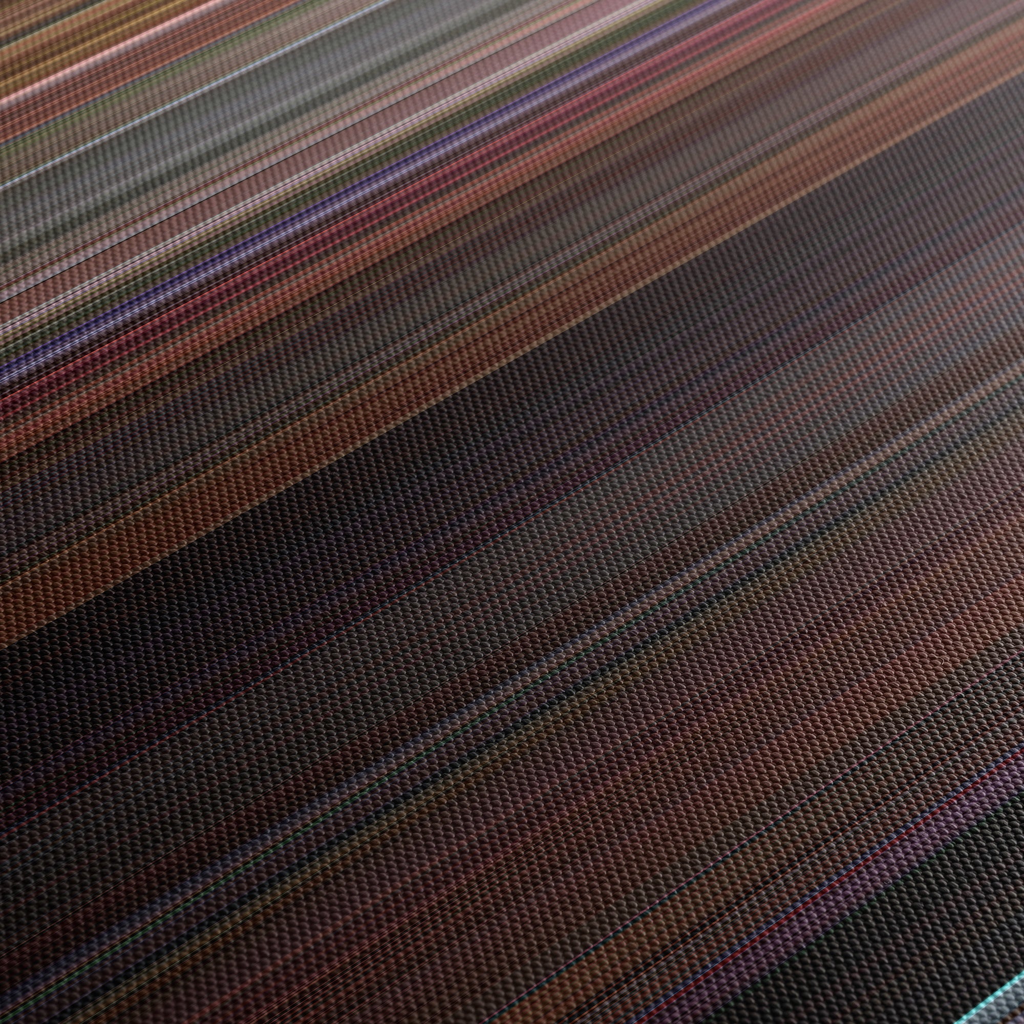 Before Sunrise (1995) CineSpectrum Color Spectrum Canvas Print - Close Up of Middle of Print