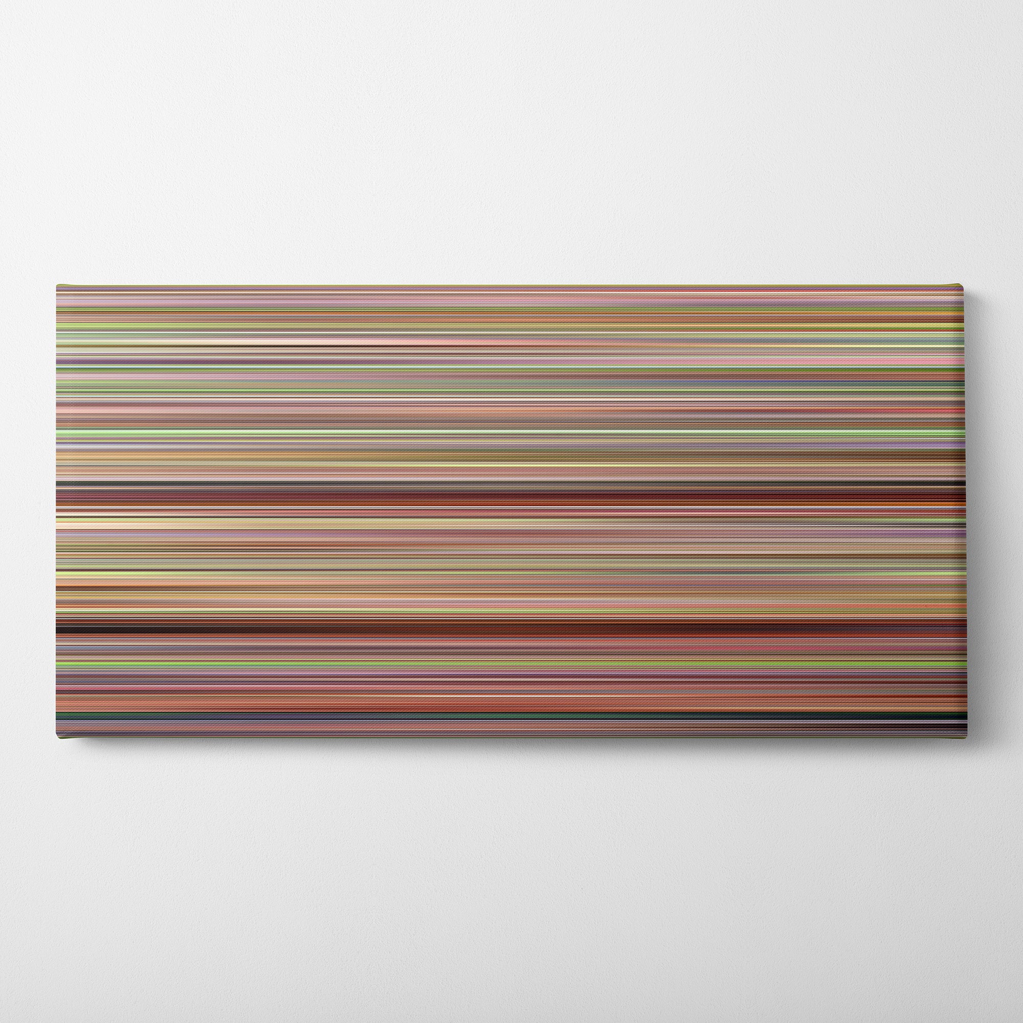 Bend It Like Beckham (2002) CineSpectrum Color Spectrum Canvas Print - Horizontal on Wall