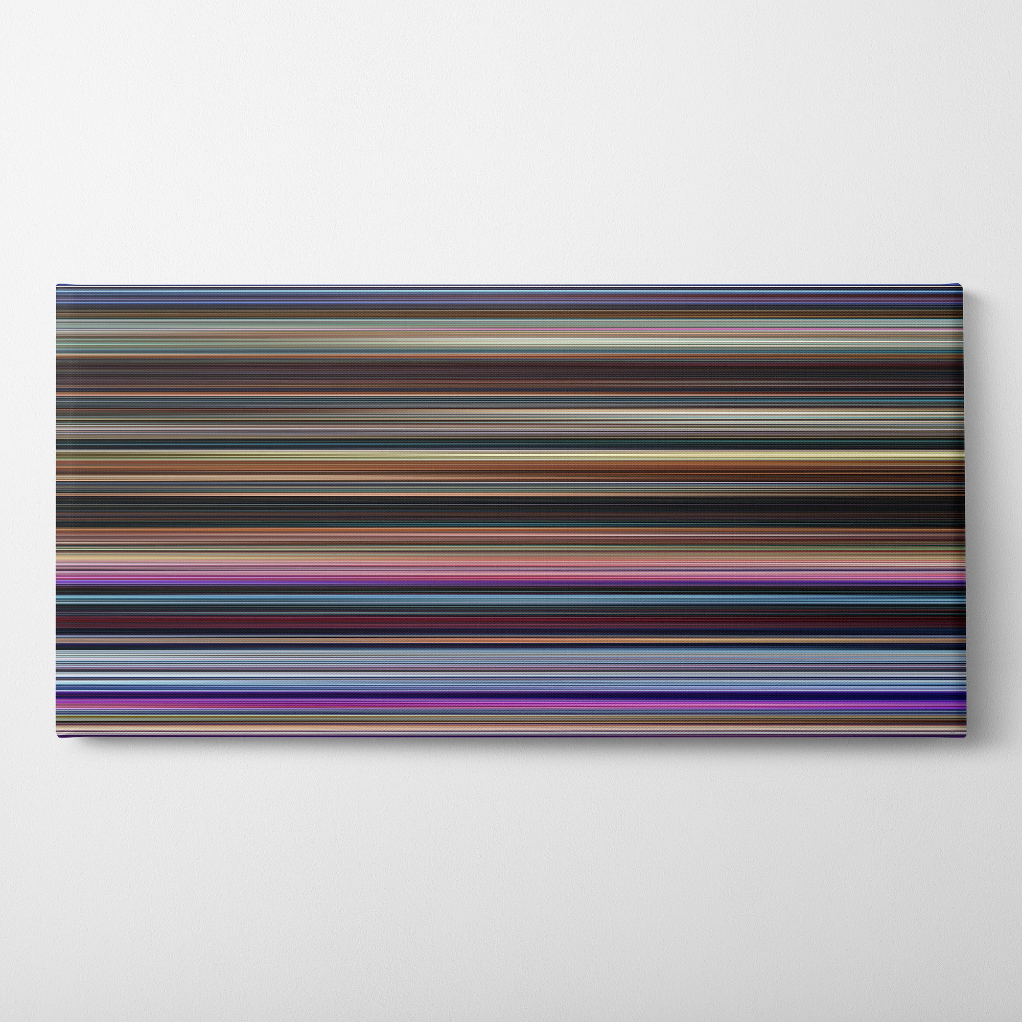 Big Hero 6 (2014) CineSpectrum Color Spectrum Canvas Print - Horizontal on Wall