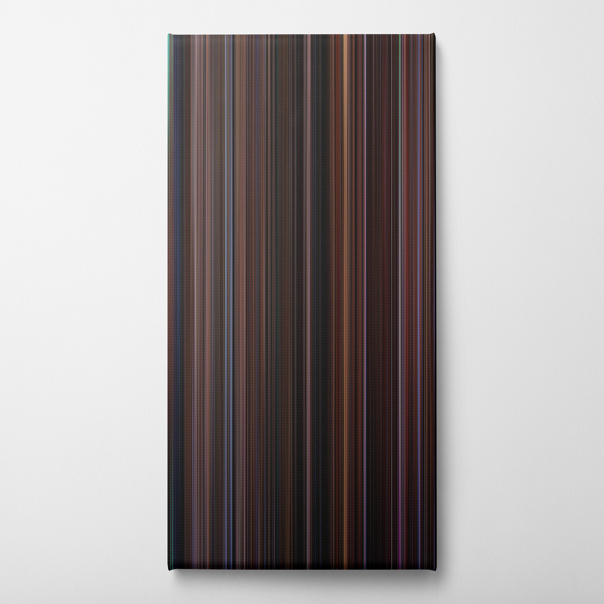 Big Trouble in Little China (1986) CineSpectrum Color Spectrum Canvas Print - Vertical on Wall